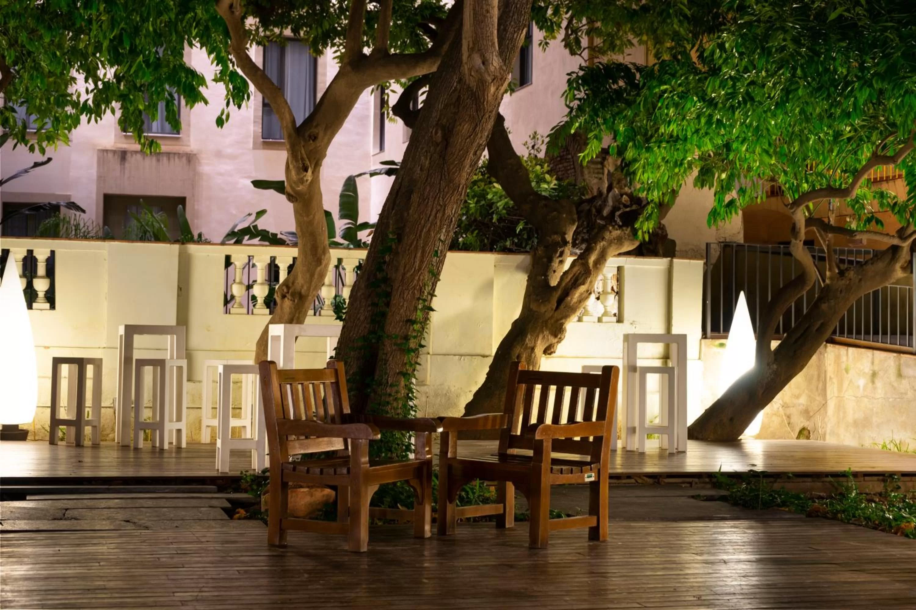 Property building in Petit Palace Boqueria Garden