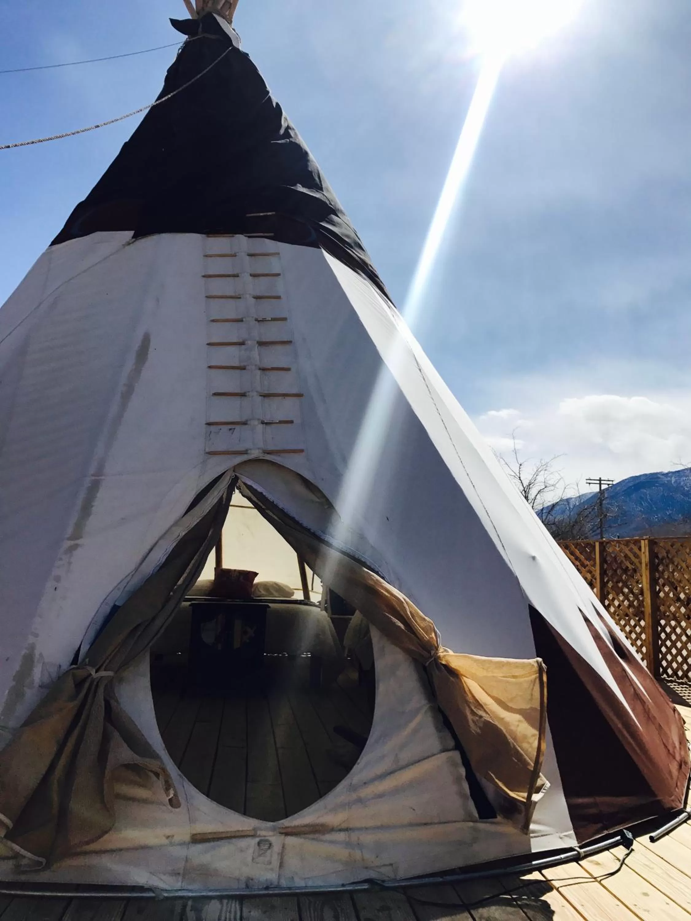 Property building in Olancha RV Park and Motel