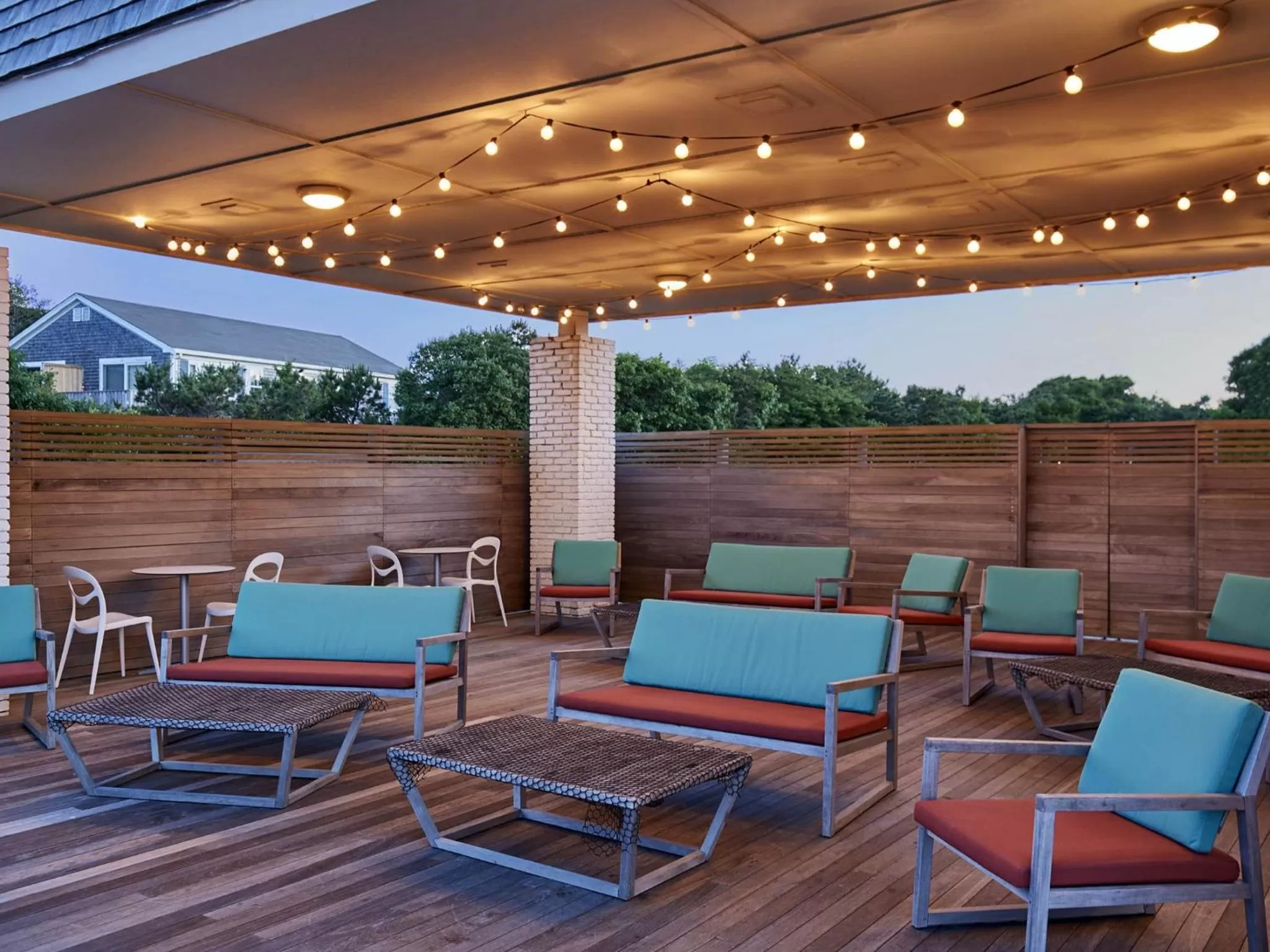 Patio in Harbor Hotel Provincetown
