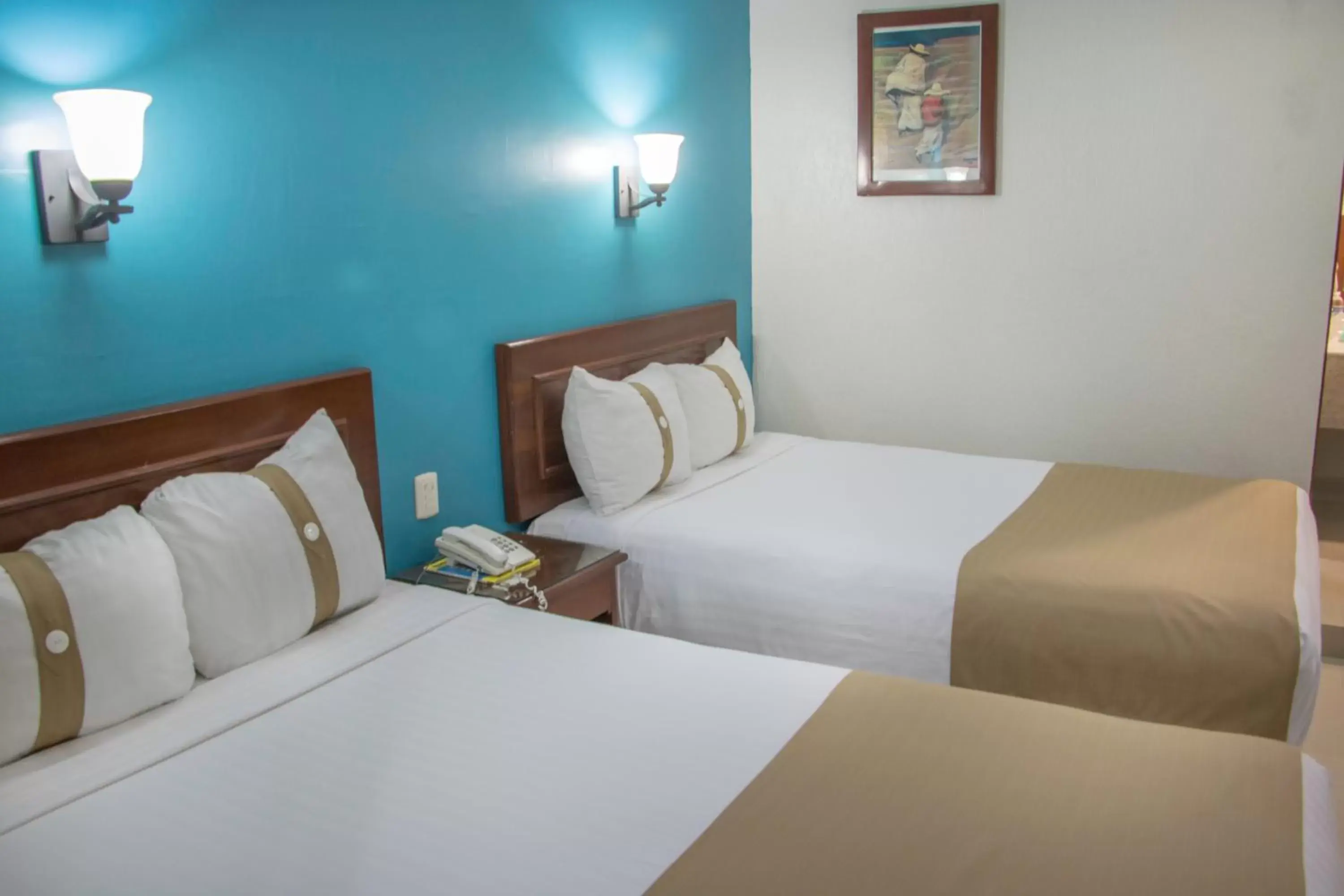 Decorative detail, Bed in Hotel Casa Blanca