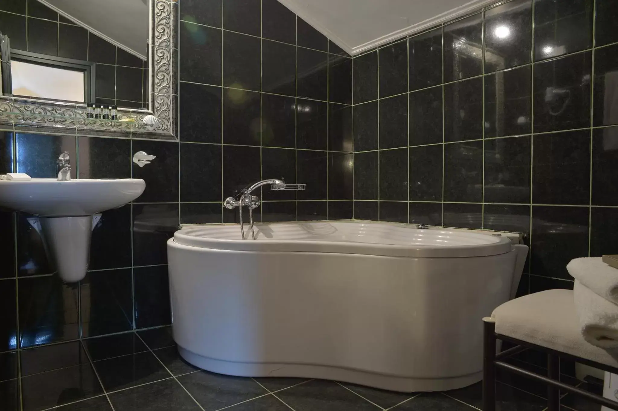 Bathroom in Aktaion Beach Boutique Hotel & Spa