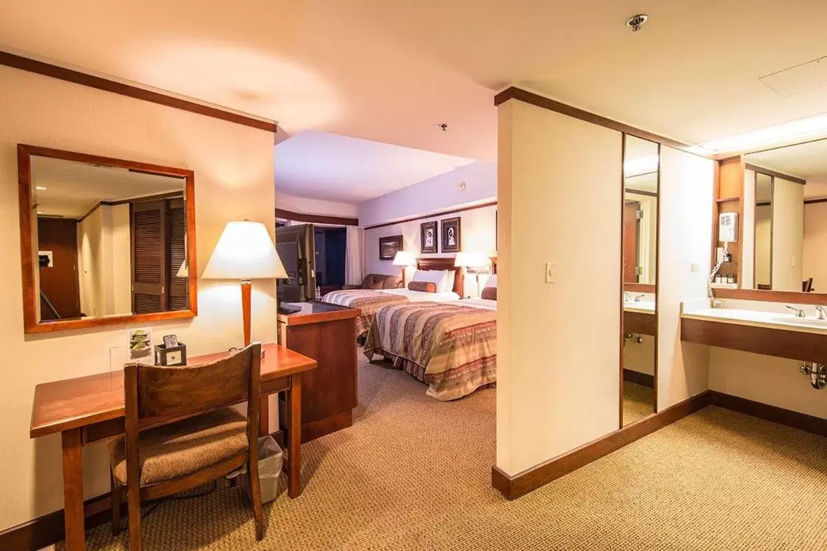 Bed in Alyeska Resort Bed in Alyeska Resort