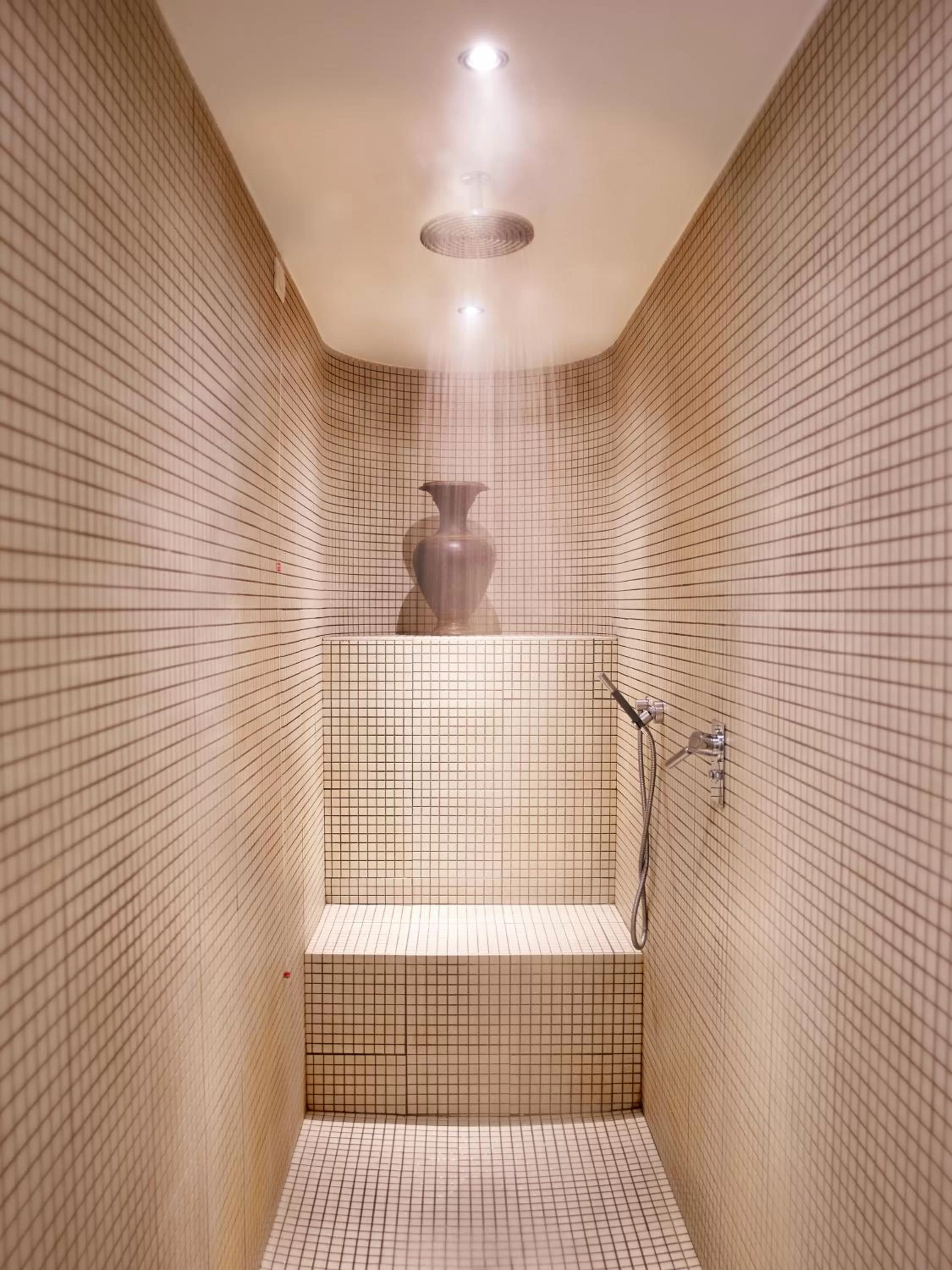 Shower in Radisson Blu Hotel Milan