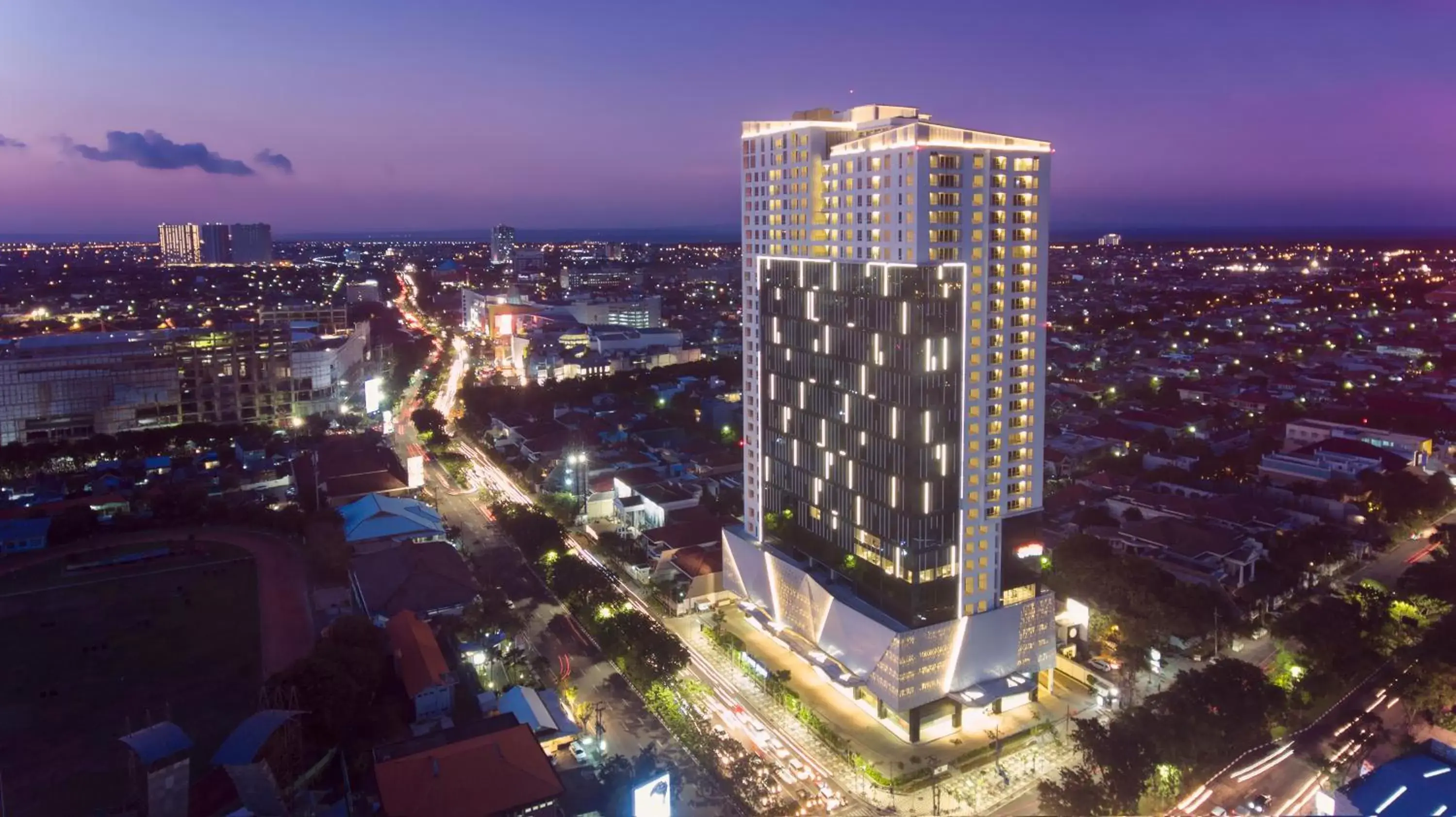 Property building, Bird's-eye View in Oakwood Hotel & Residence Surabaya