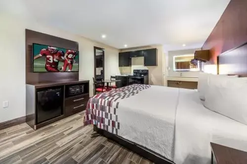 Bed in Ocean's Edge Hotel, Port Aransas,TX Bed in Ocean's Edge Hotel, Port Aransas,TX