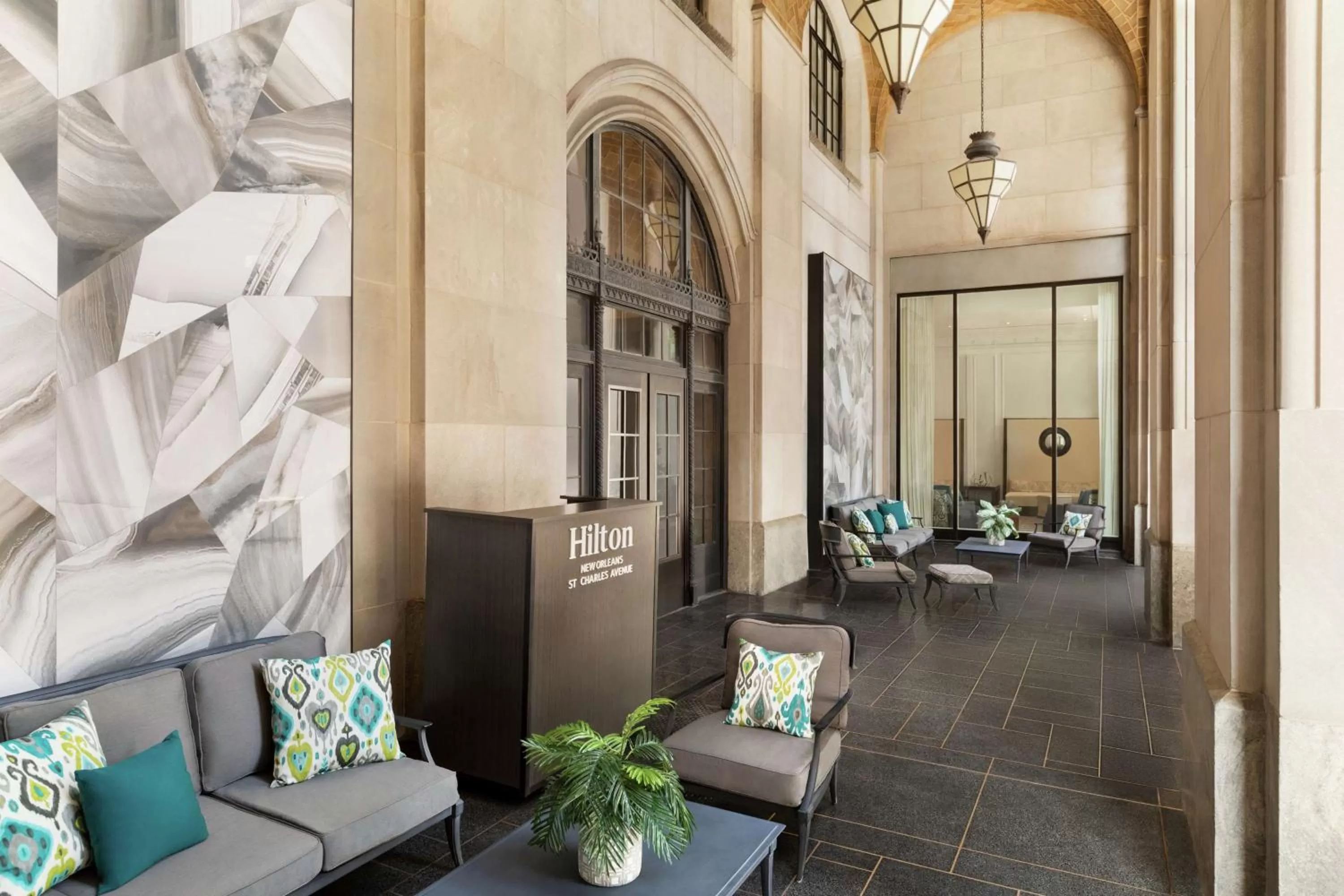 Lobby or reception in Hilton New Orleans / St. Charles Avenue
