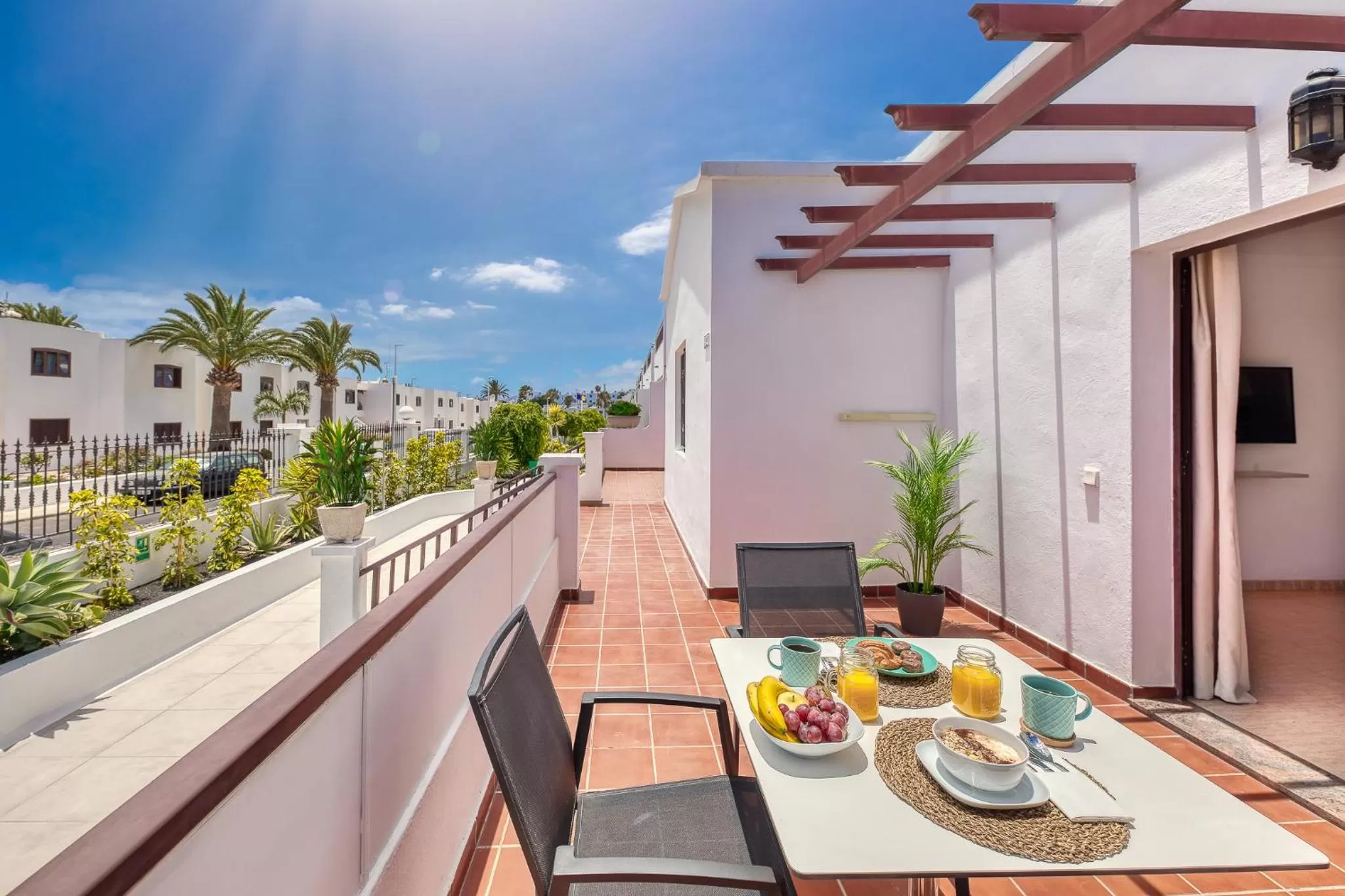 Balcony/Terrace in Rosamar Apartamentos