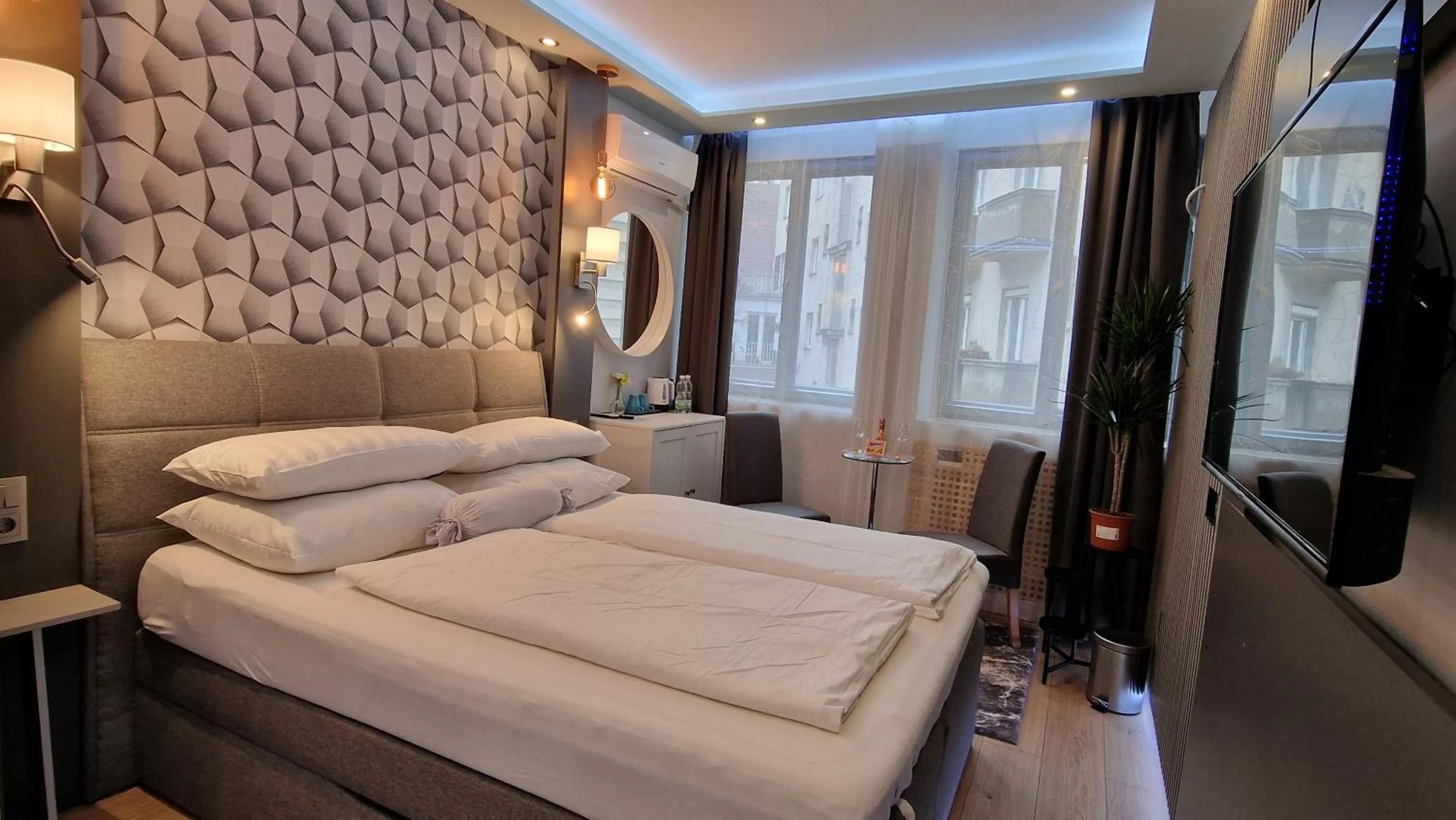 Bed in Palais Elegance Wien