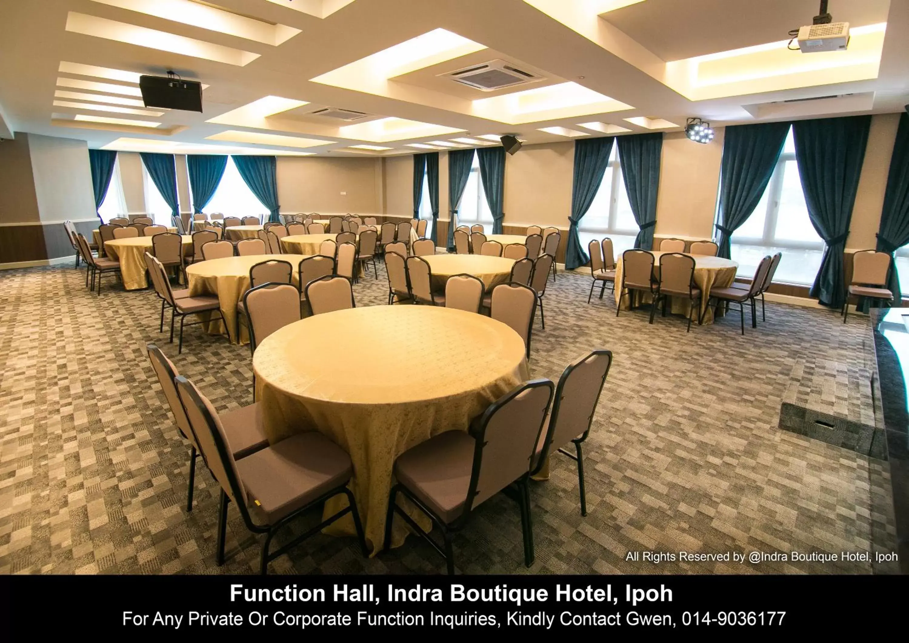 Banquet/Function facilities in INDRA HOTEL - BOUTIQUE SUITES