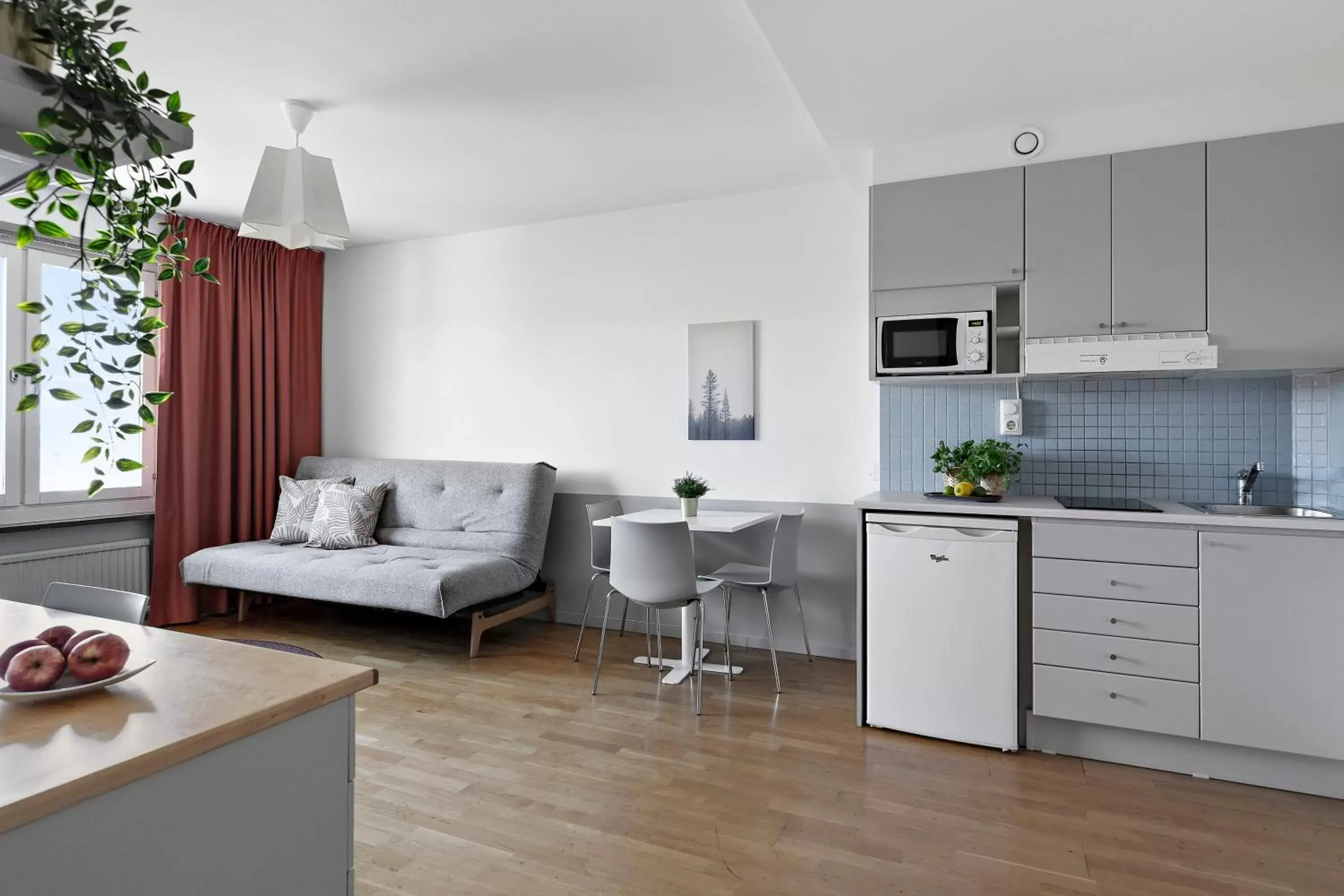 Kitchen or kitchenette, Kitchen/Kitchenette in Forenom Aparthotel Stockholm Alvik