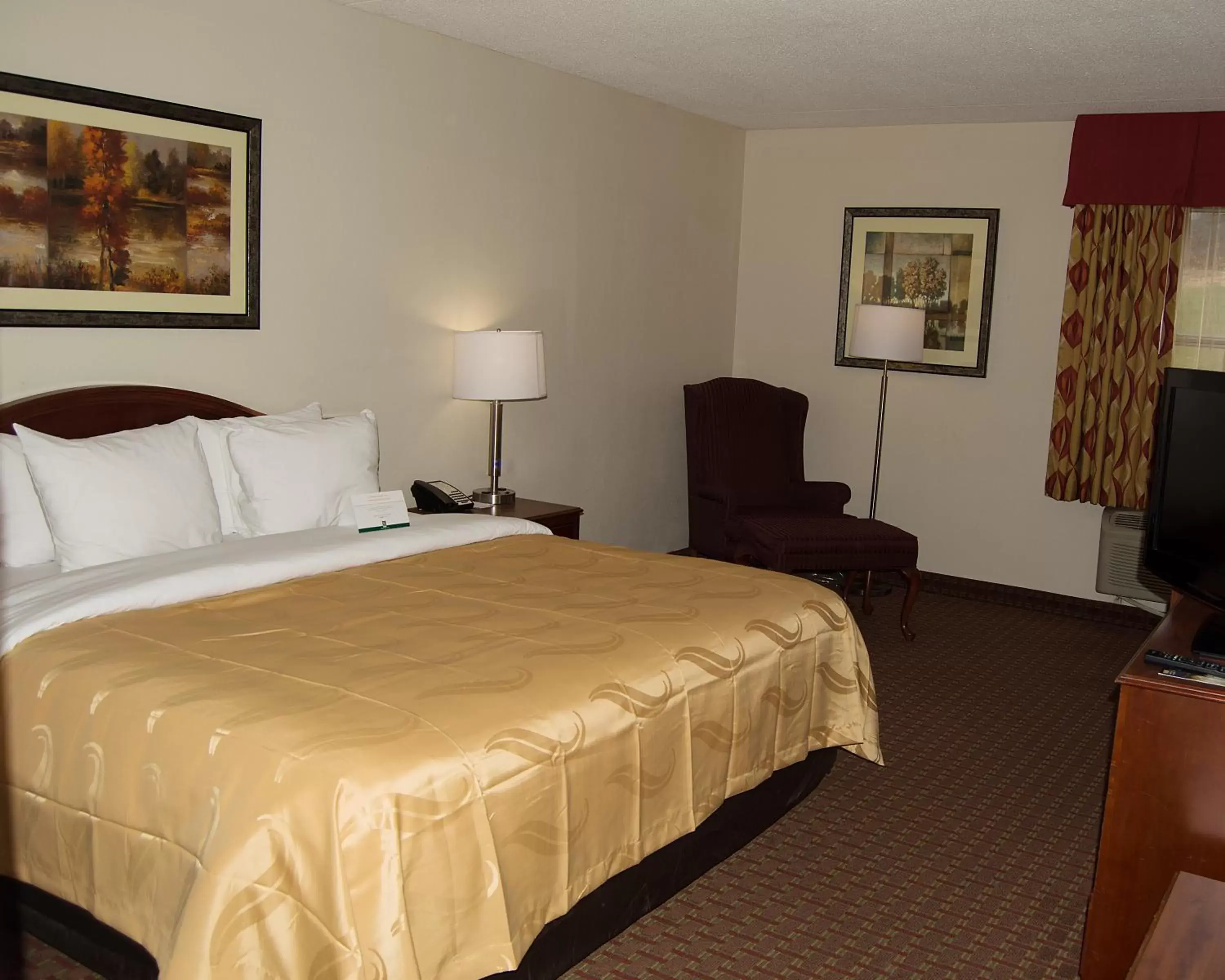 King Room - Non-Smoking in Quality Inn & Suites Lexington near I-64 and I-81 King Room - Non-Smoking in Quality Inn & Suites Lexington near I-64 and I-81