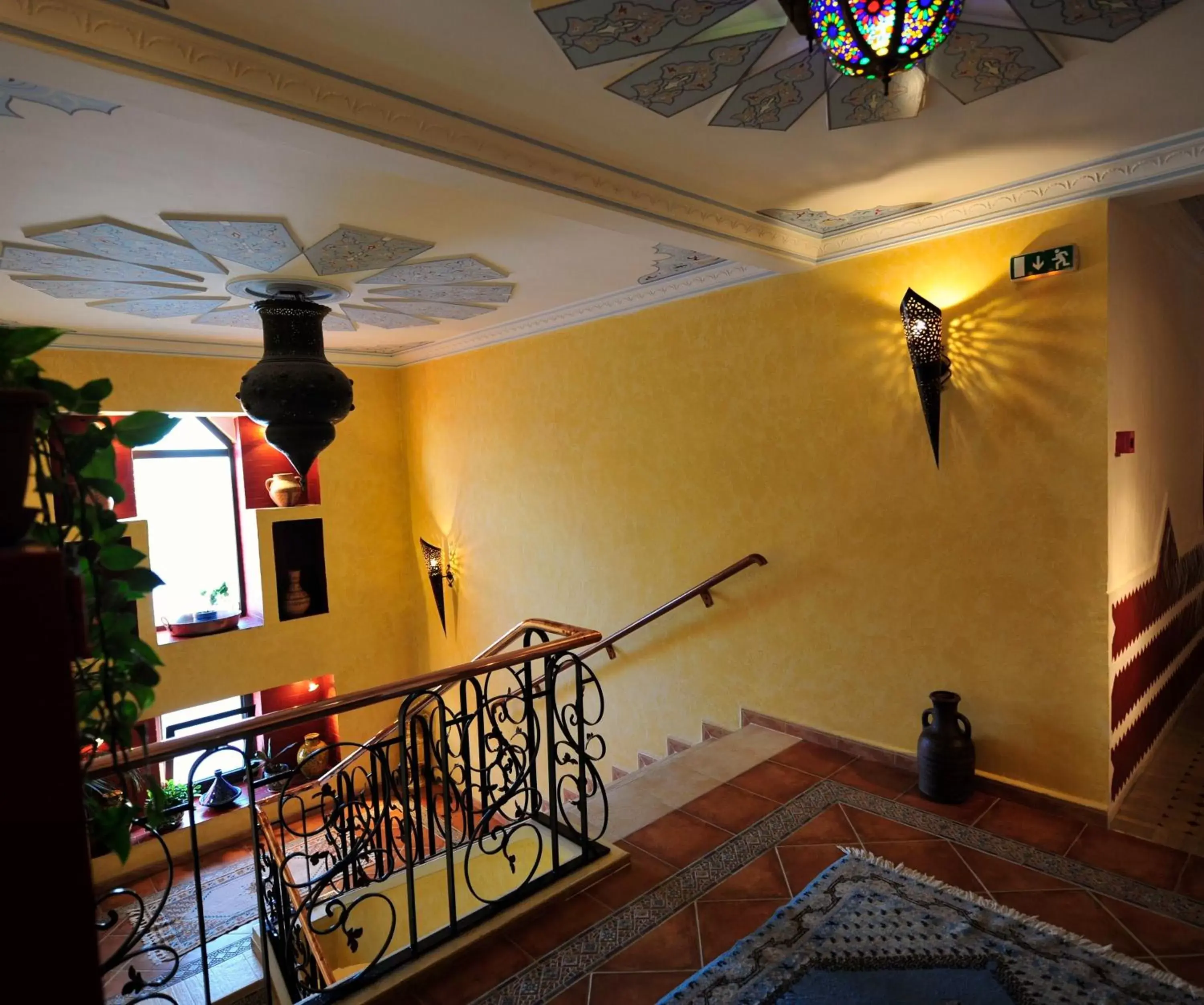 Decorative detail in Atlantic Hotel Agadir