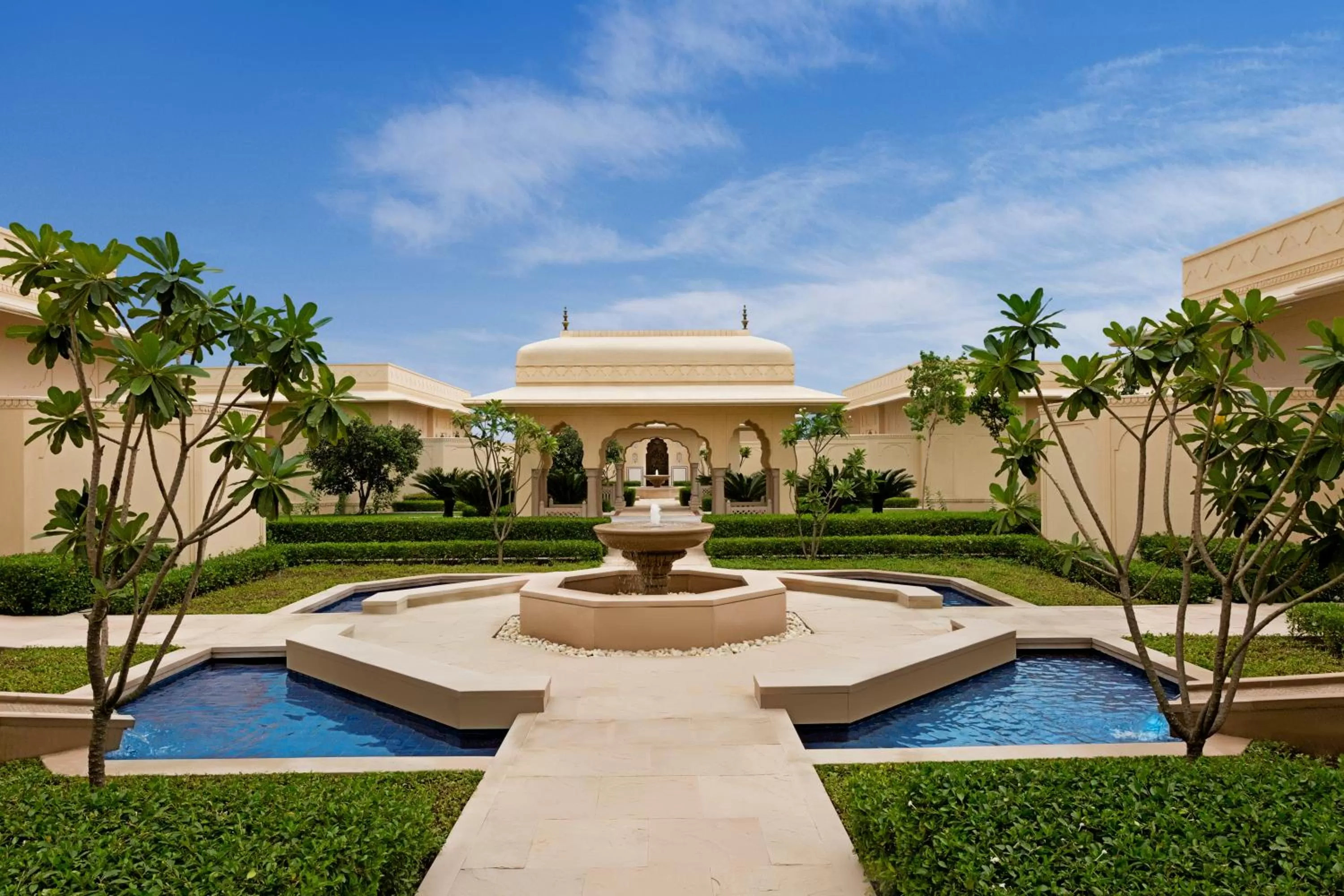 Property building in The Oberoi Sukhvilas Spa Resort, New Chandigarh