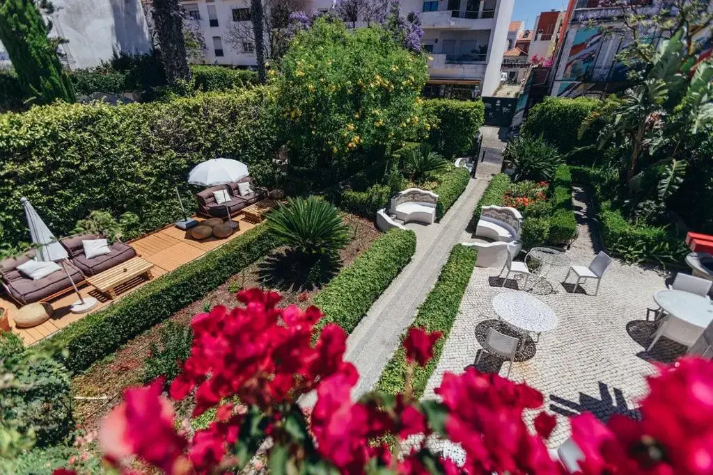 Garden view in Pergola Boutique Hotel