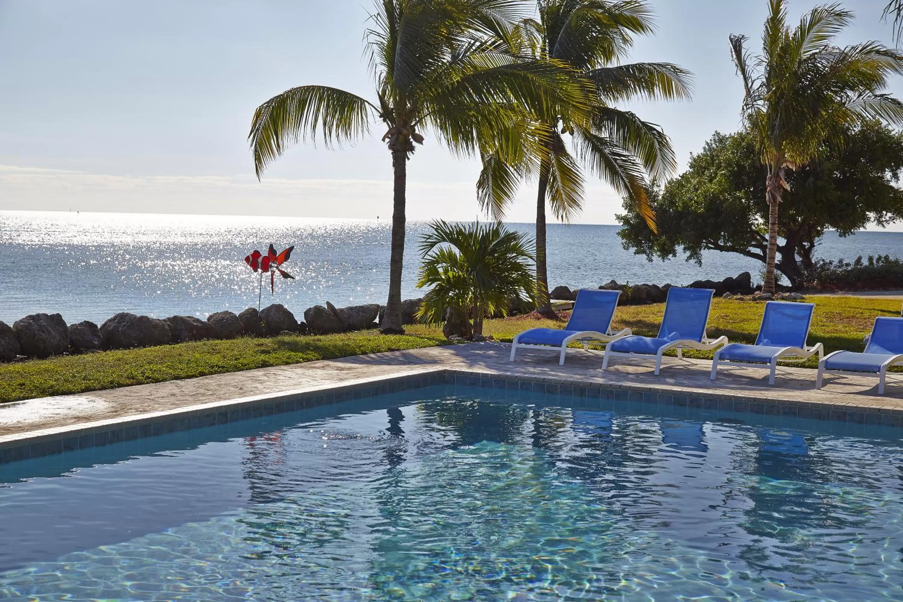 Pool view in Seascape Resort & Marina
