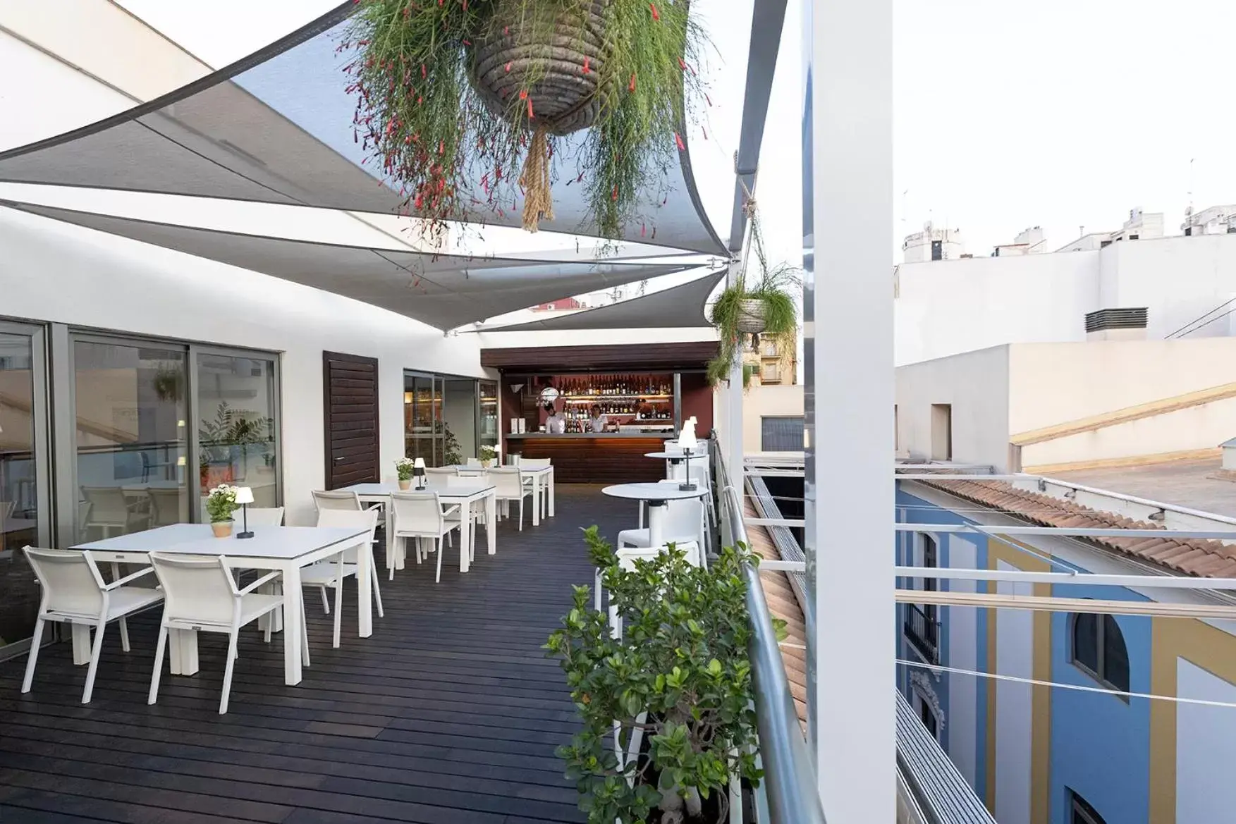 Balcony/Terrace, Restaurant/Places to Eat in Hospes Amérigo