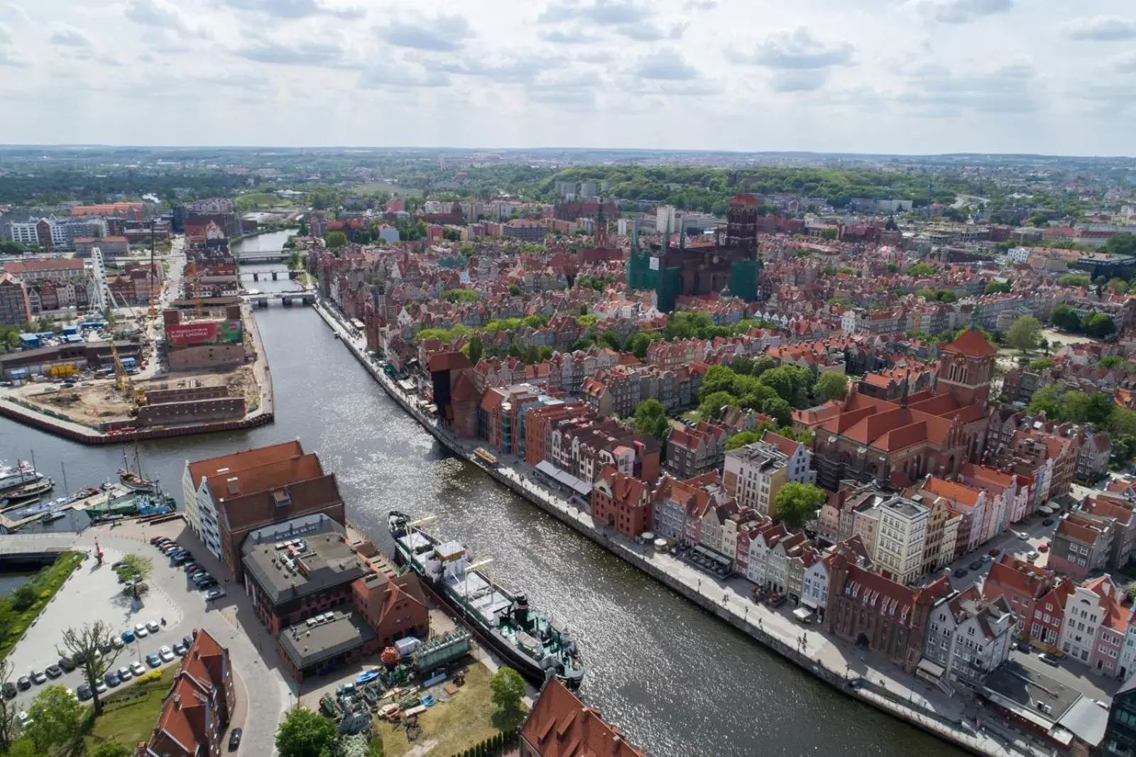 Bird's eye view, Bird's-eye View in Hotel Hanza