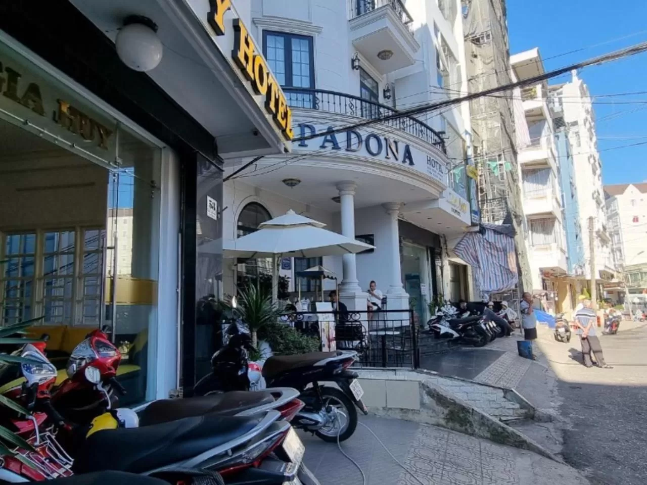 Property building in Glory Gia Huy Hotel