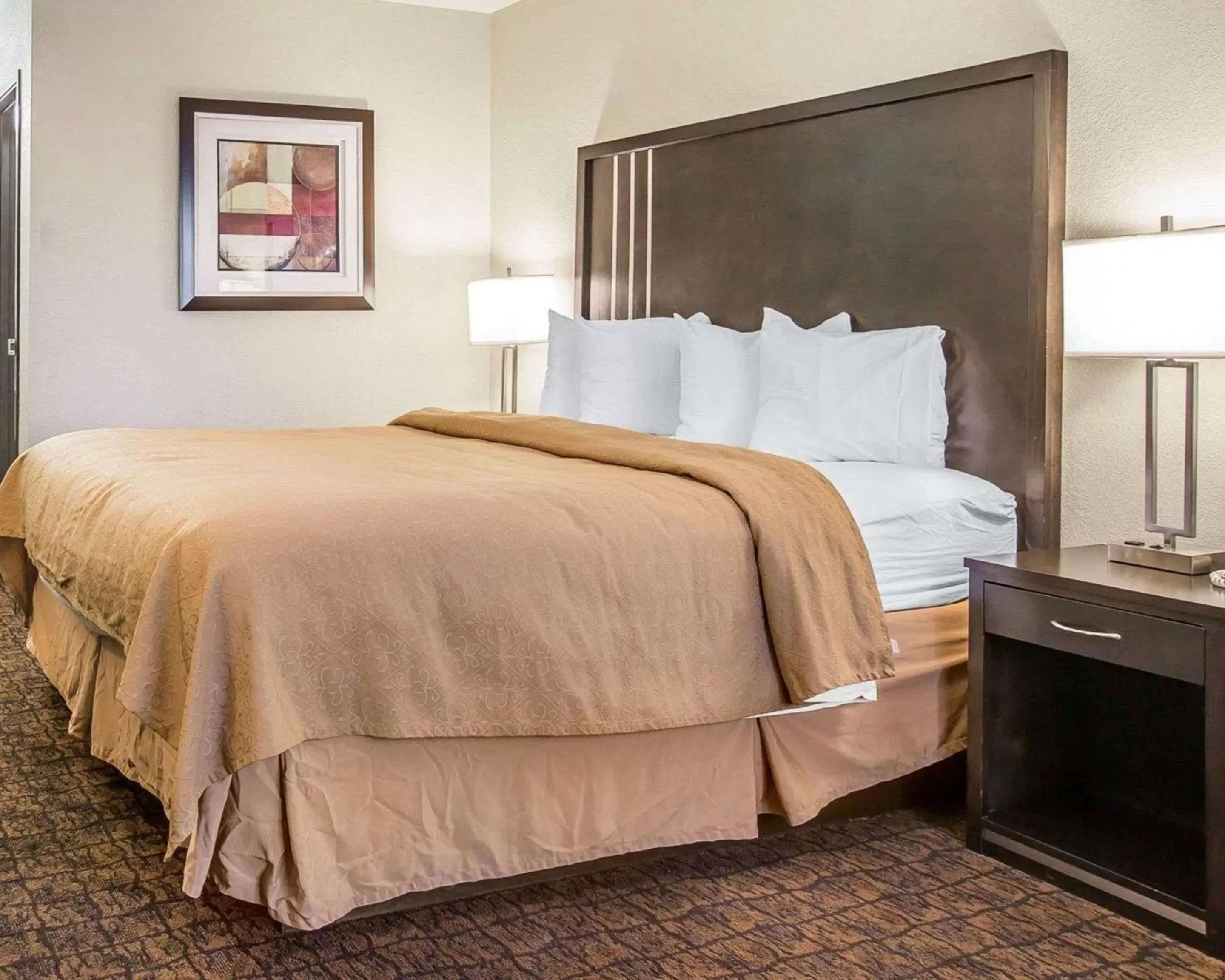 Photo of the whole room, Bed in Quality Inn & Suites Woodland- Sacramento Airport