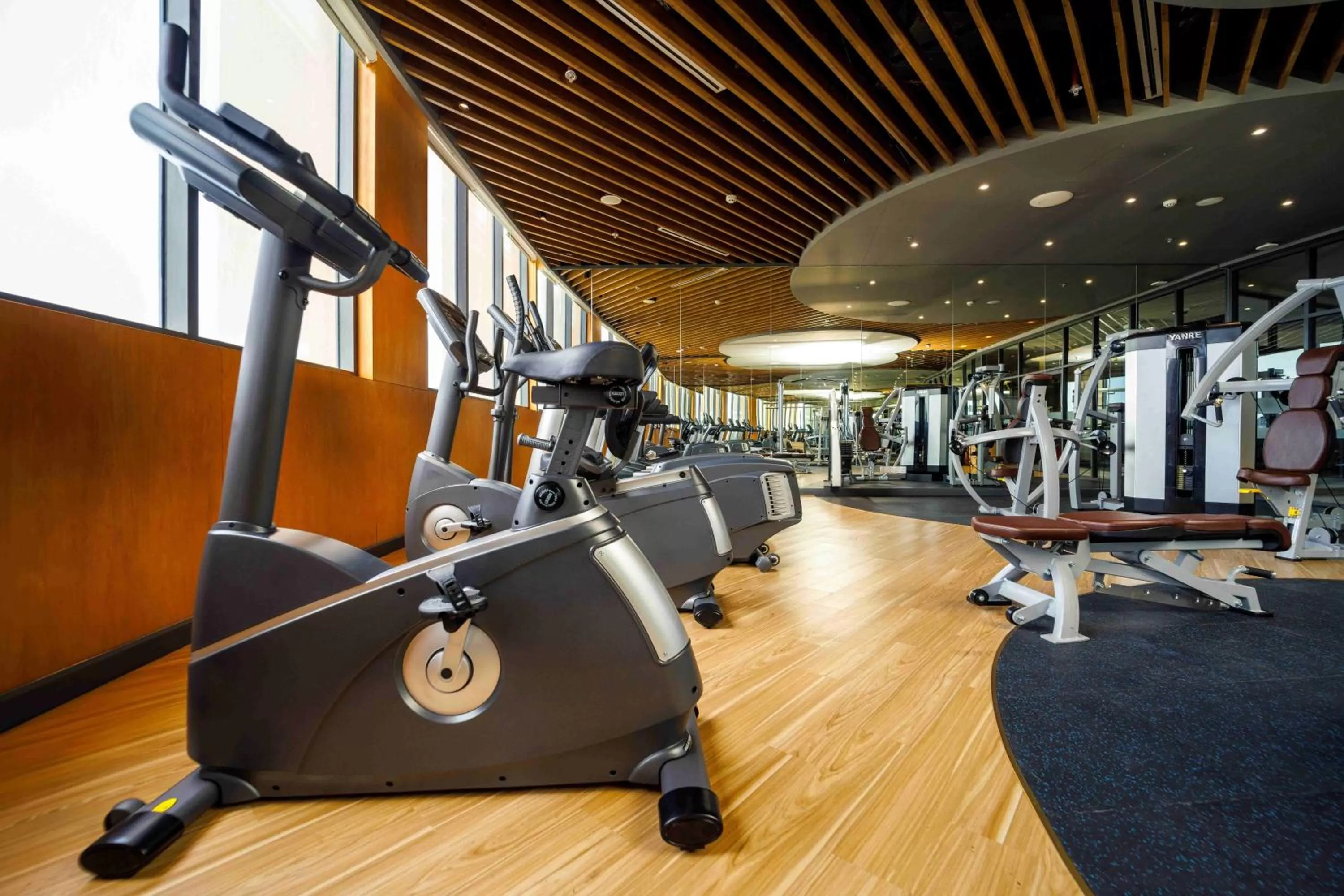 Fitness centre/facilities in Wyndham Garden Cam Ranh Resort