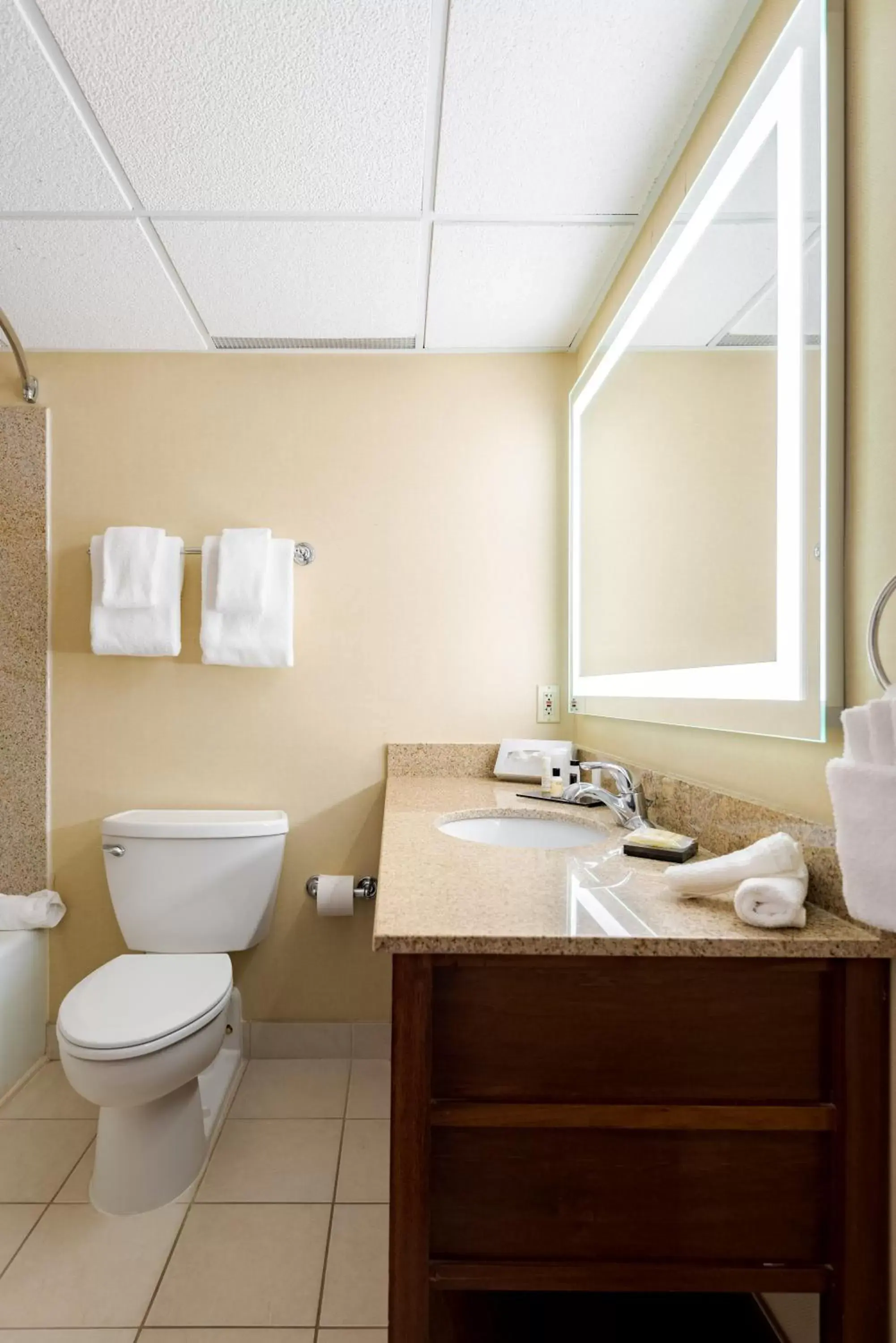 Bathroom in Wyndham Omaha Hotel - West Dodge