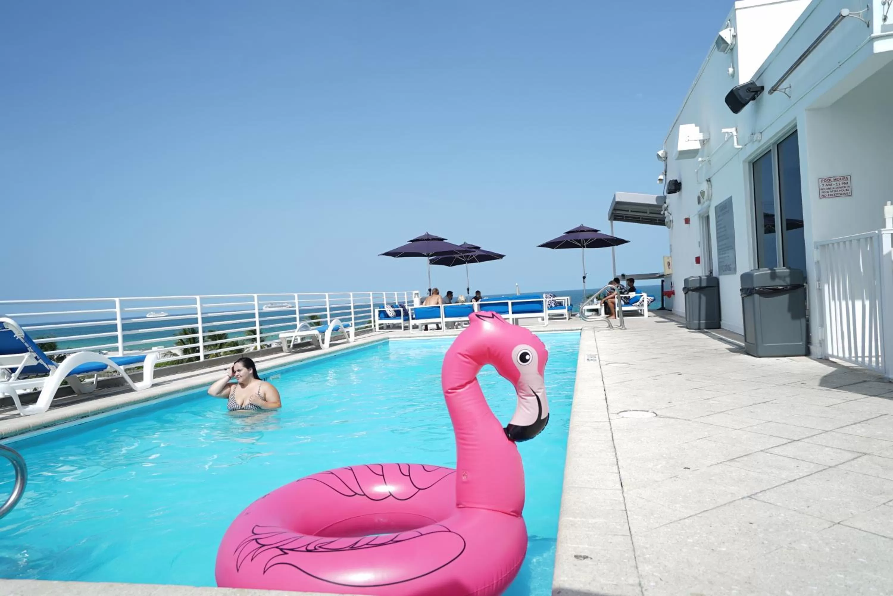 Swimming pool in Deluxe apartments at the Congress