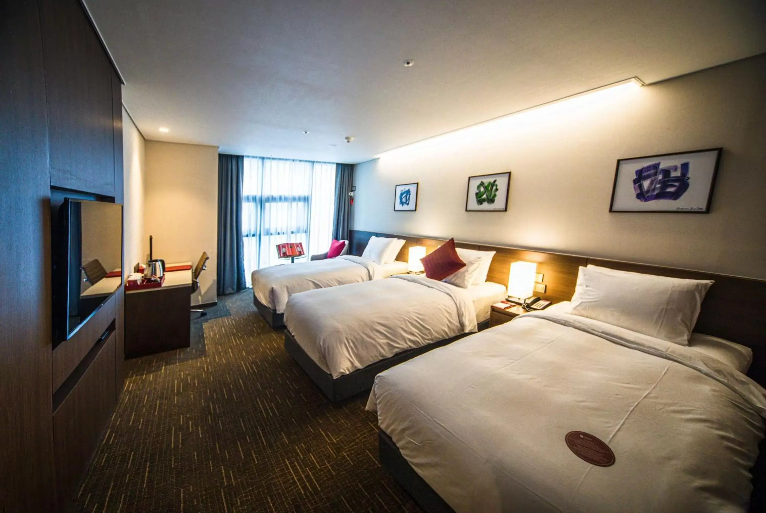 Photo of the whole room in Ramada Encore by Wyndham Busan Station