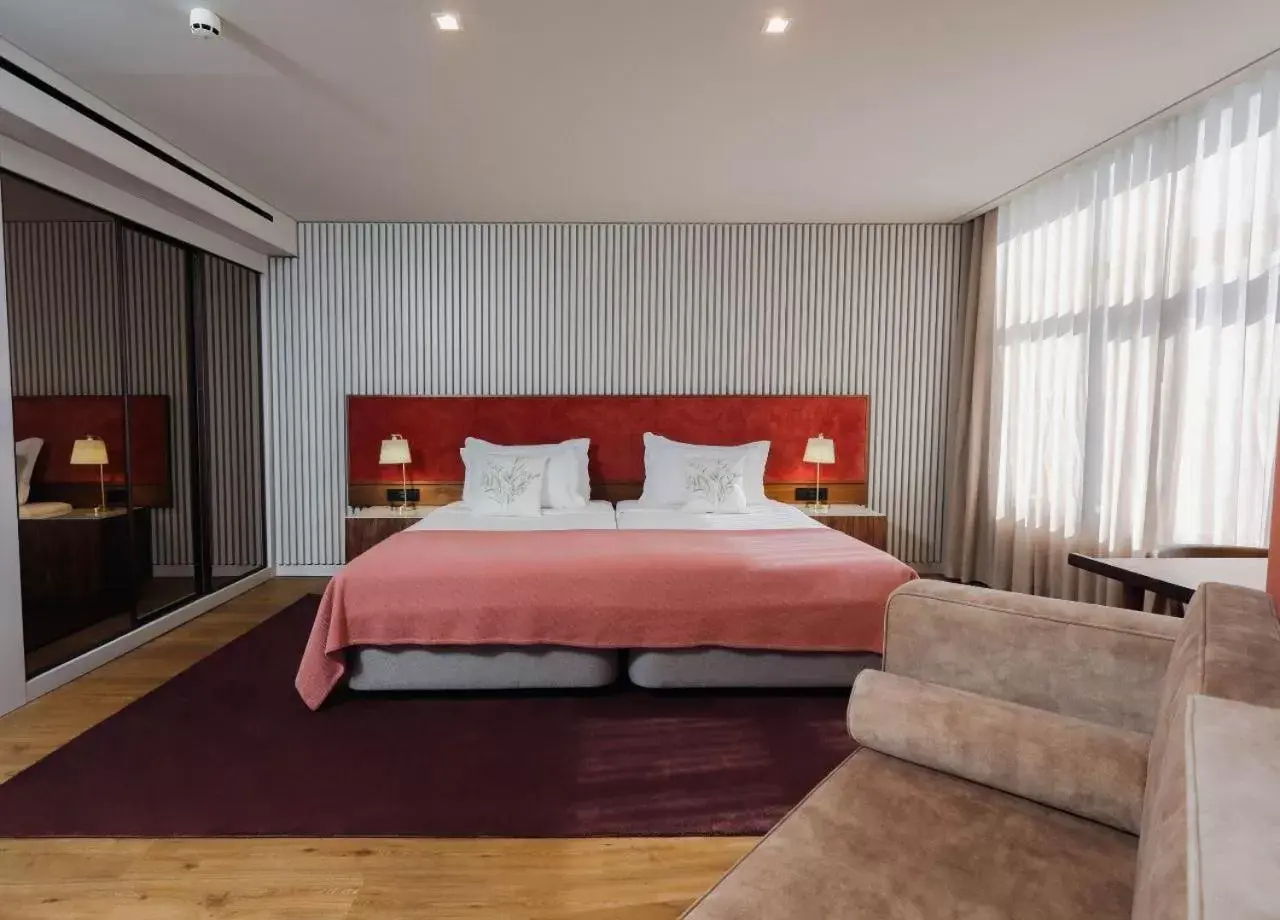 Bed in Montebelo Viseu Congress Hotel