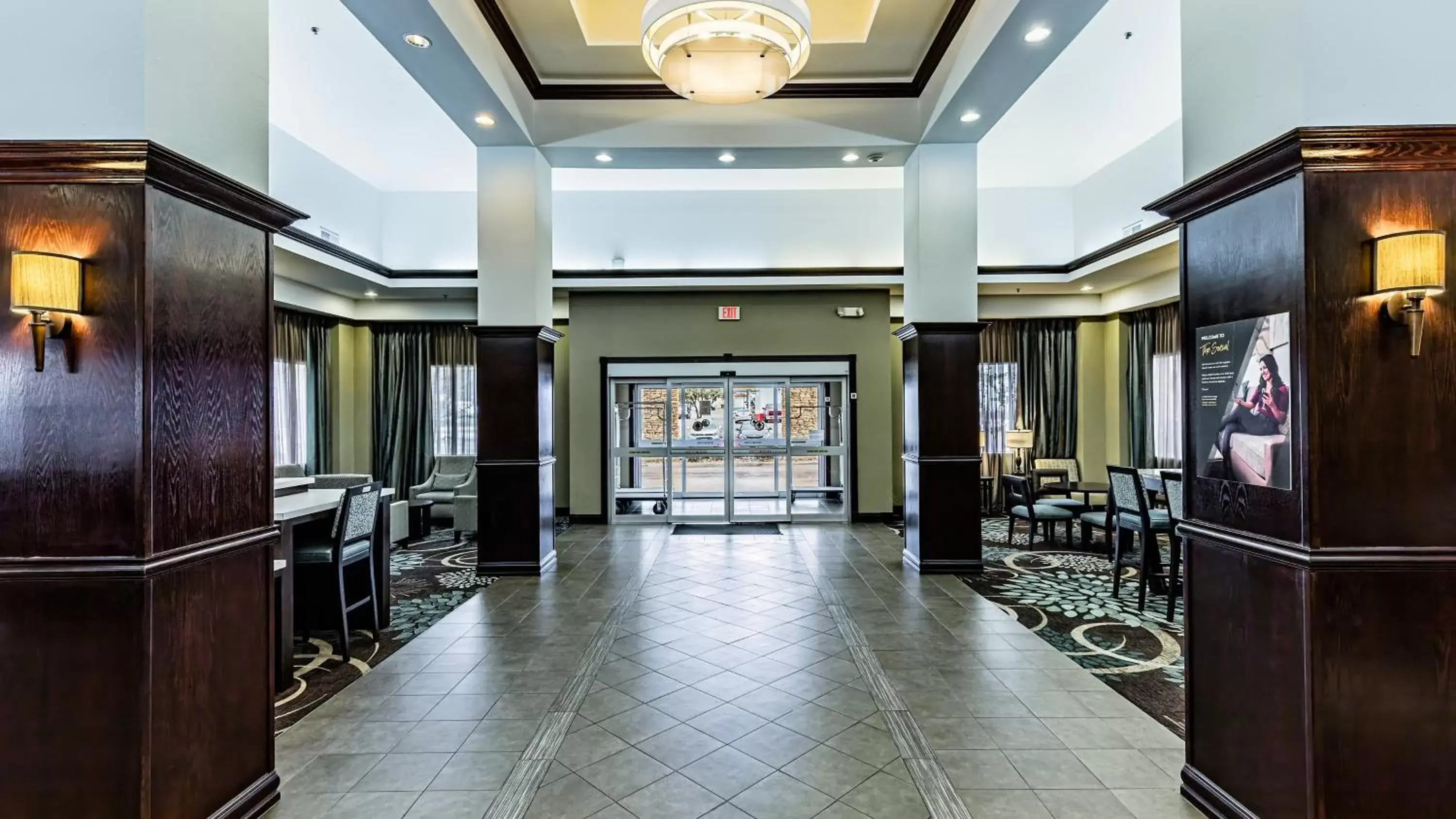 Property building, Lobby/Reception in Staybridge Suites Laredo, an IHG Hotel