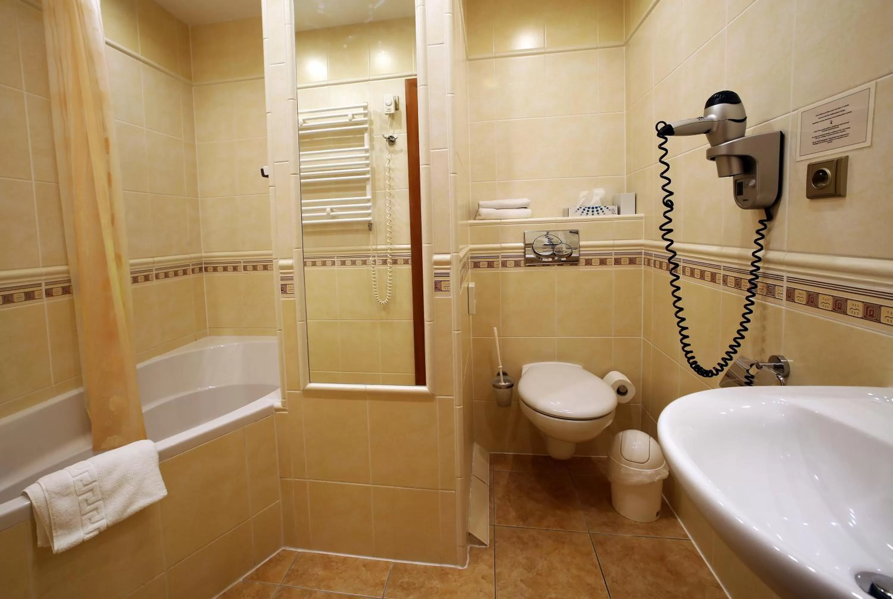 Bathroom in Hotel Roudna