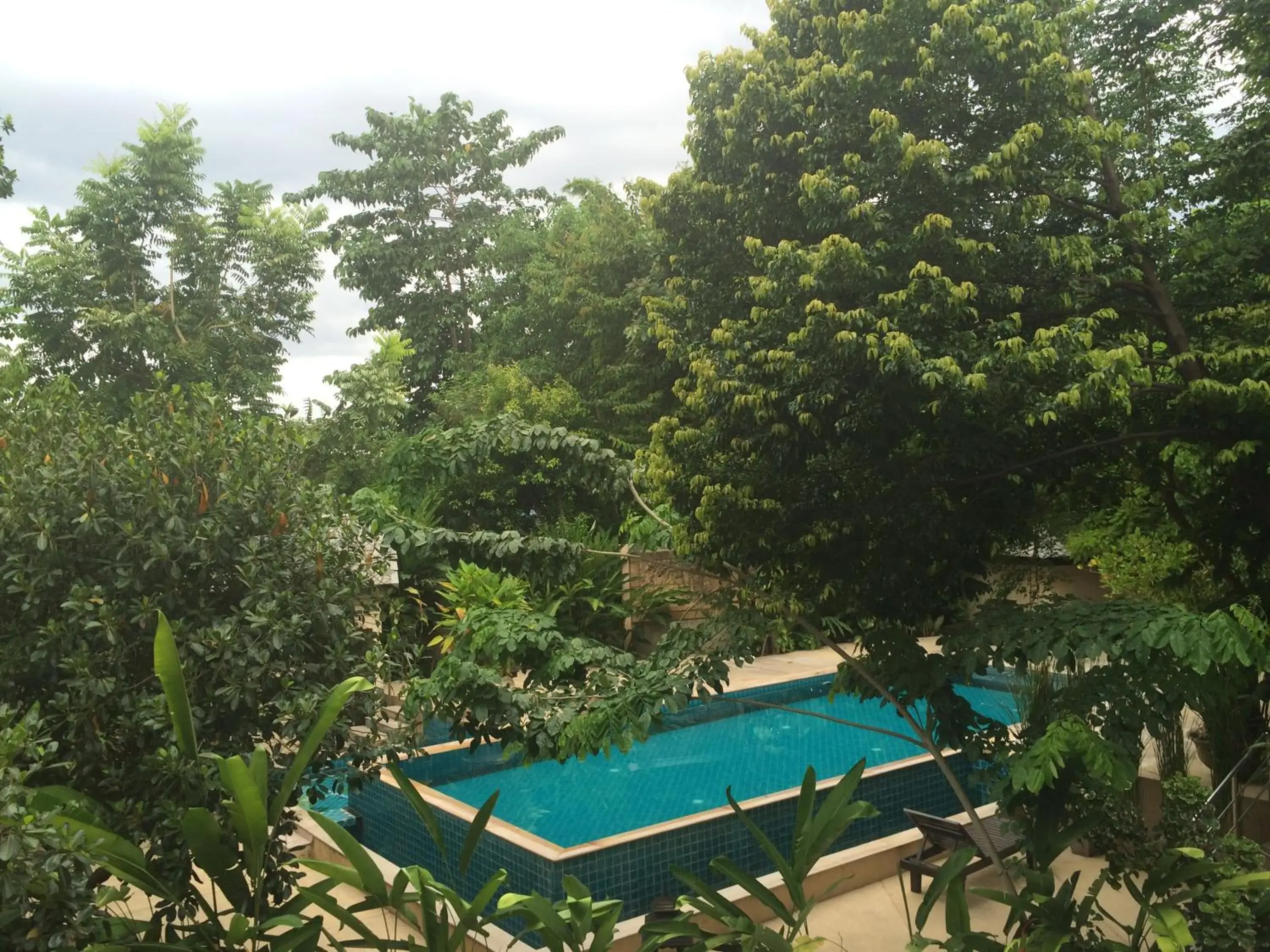 Pool View in Changpuak Hotel