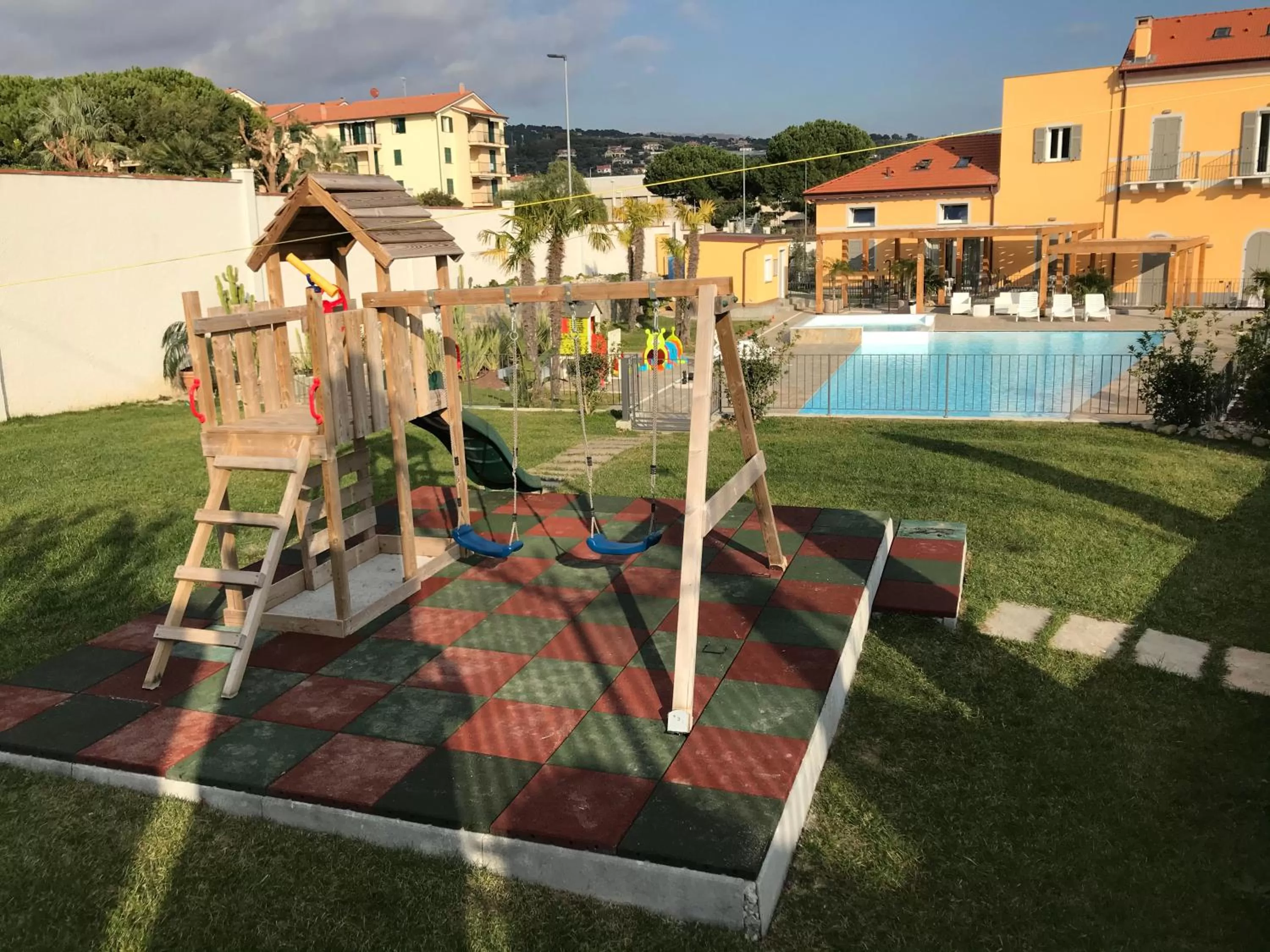 Children play ground in Villa Canepa