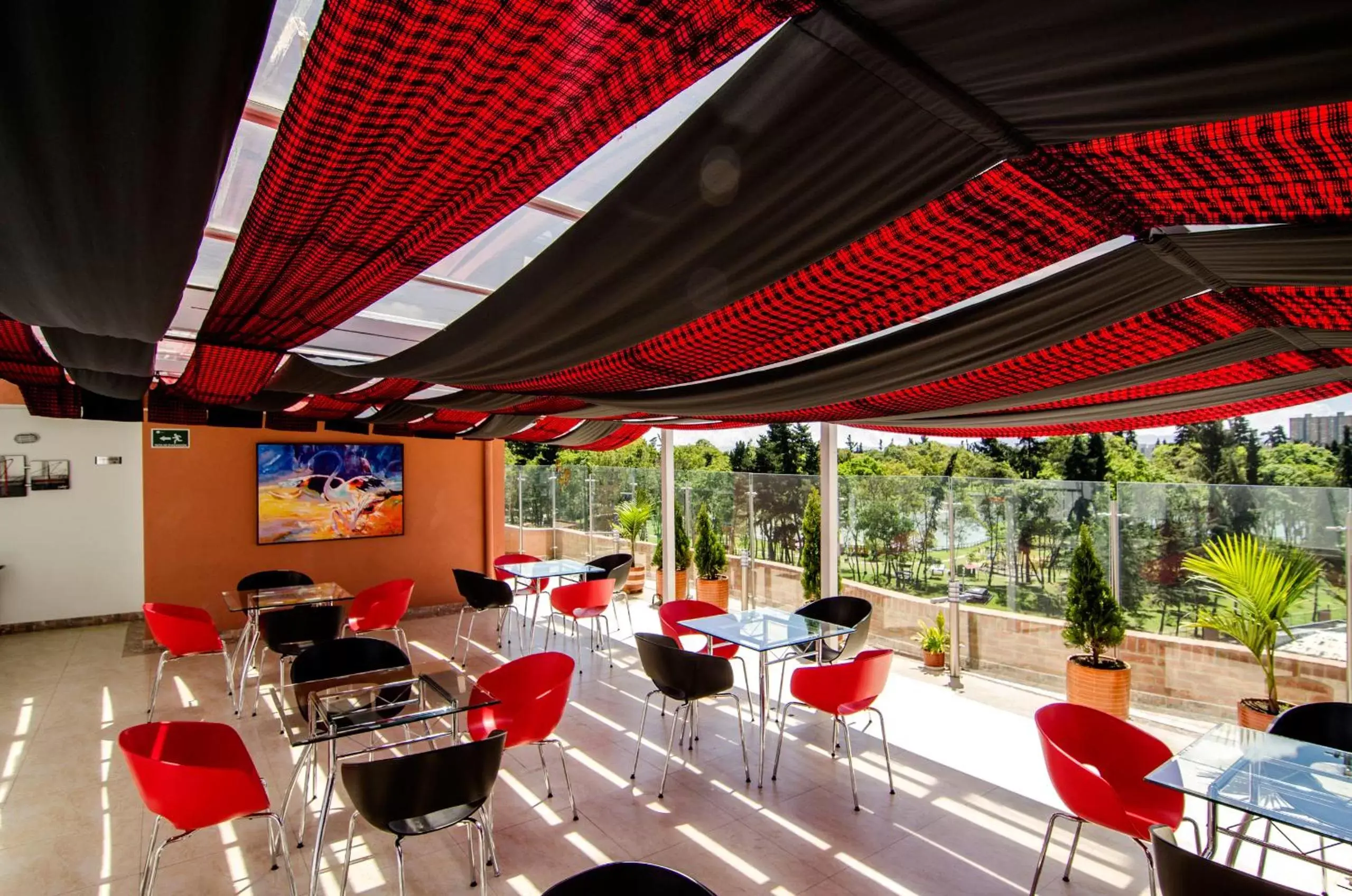 Balcony/Terrace in Hotel Parque 63