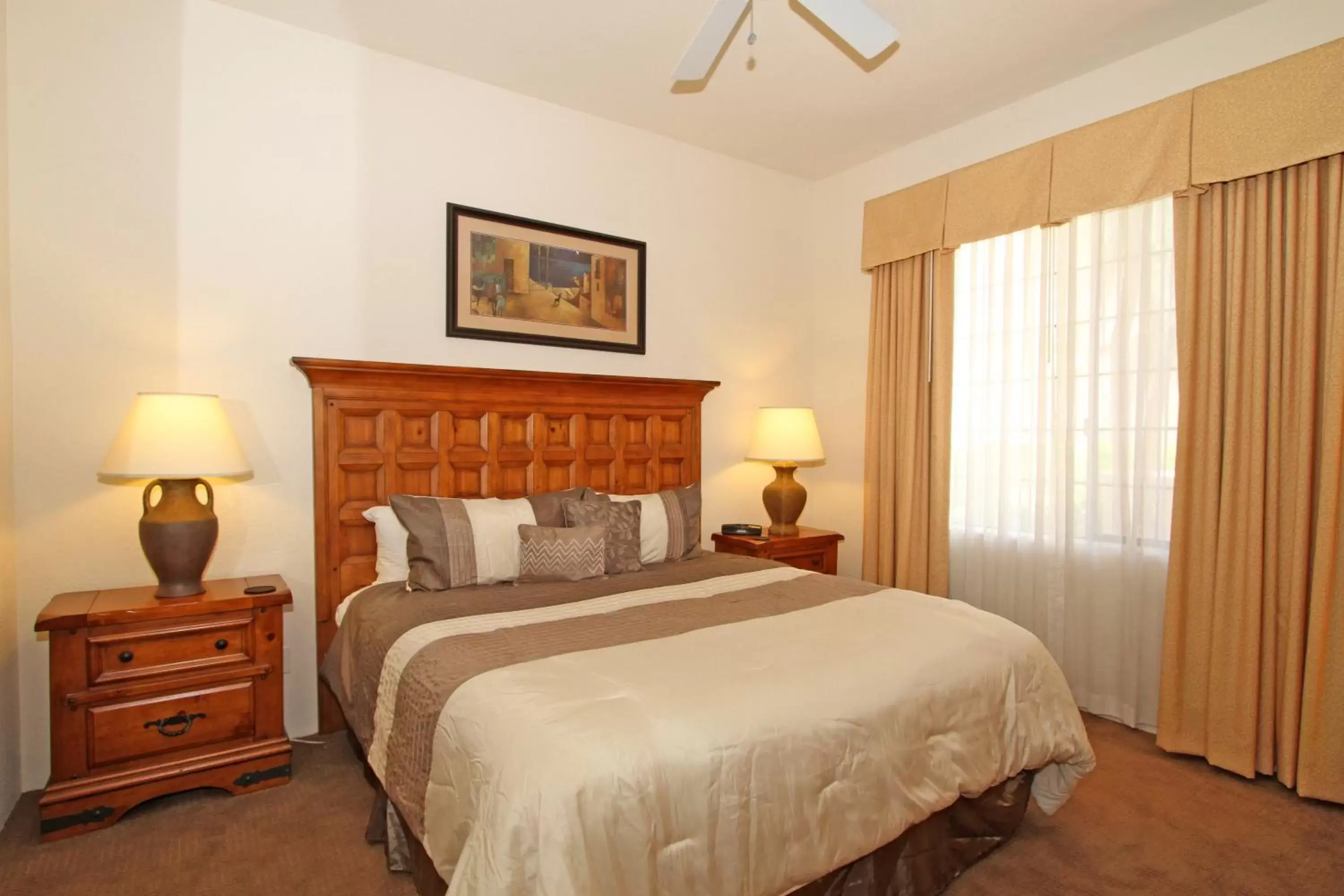 Bed in La Quinta Vacations Rental