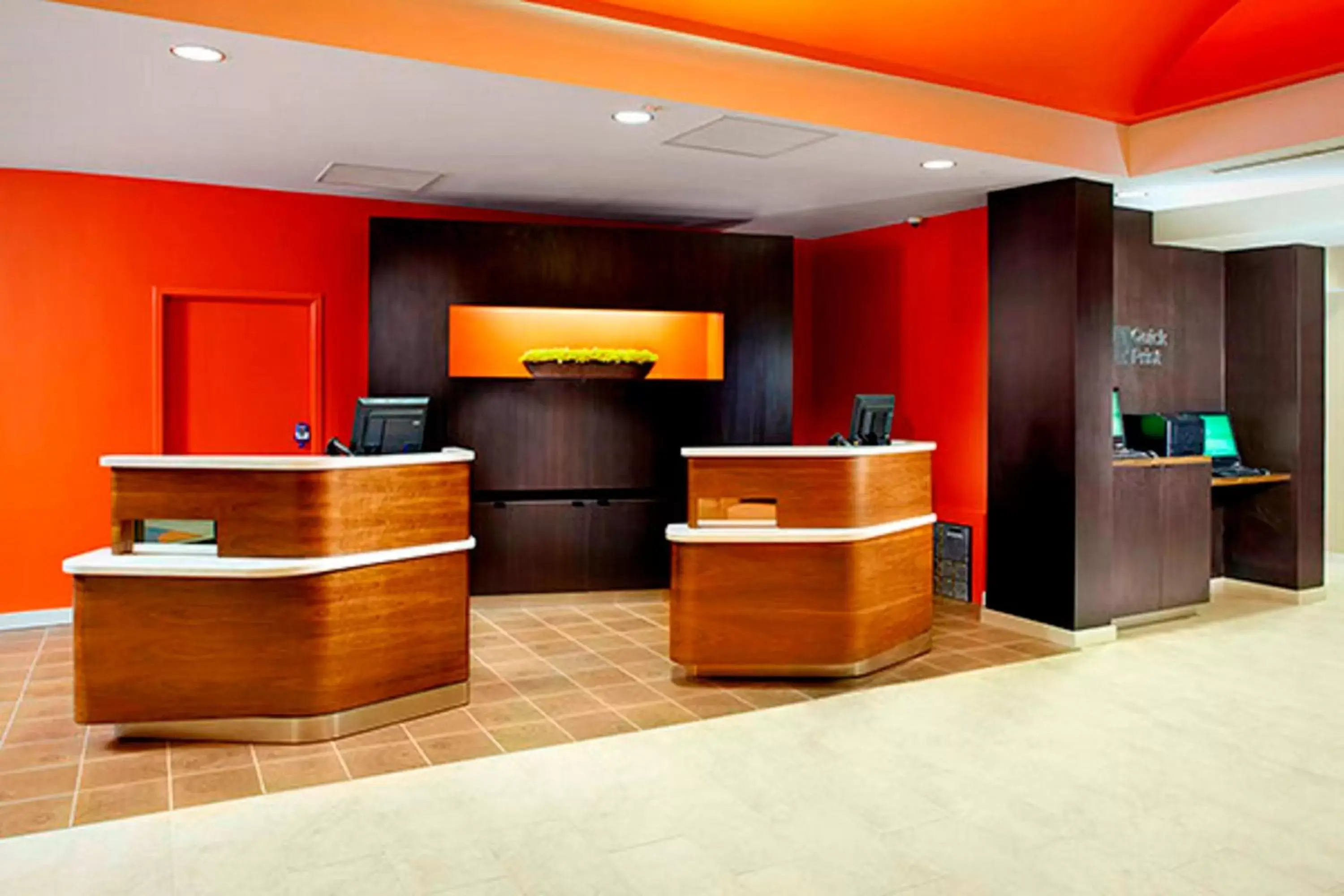 Property building, Lobby/Reception in Courtyard by Marriott Akron Stow