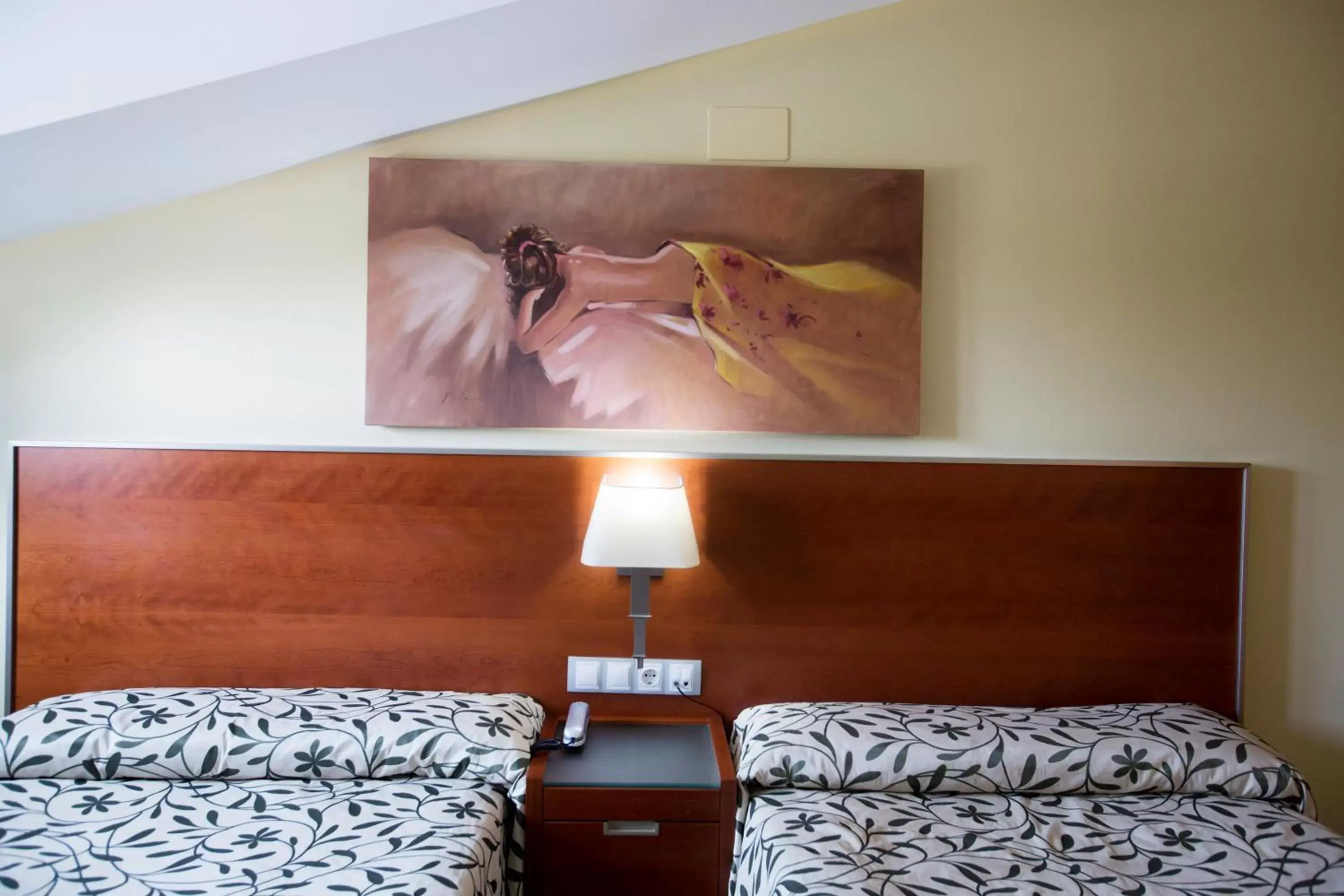 Decorative detail, Bed in Hotel Marivella