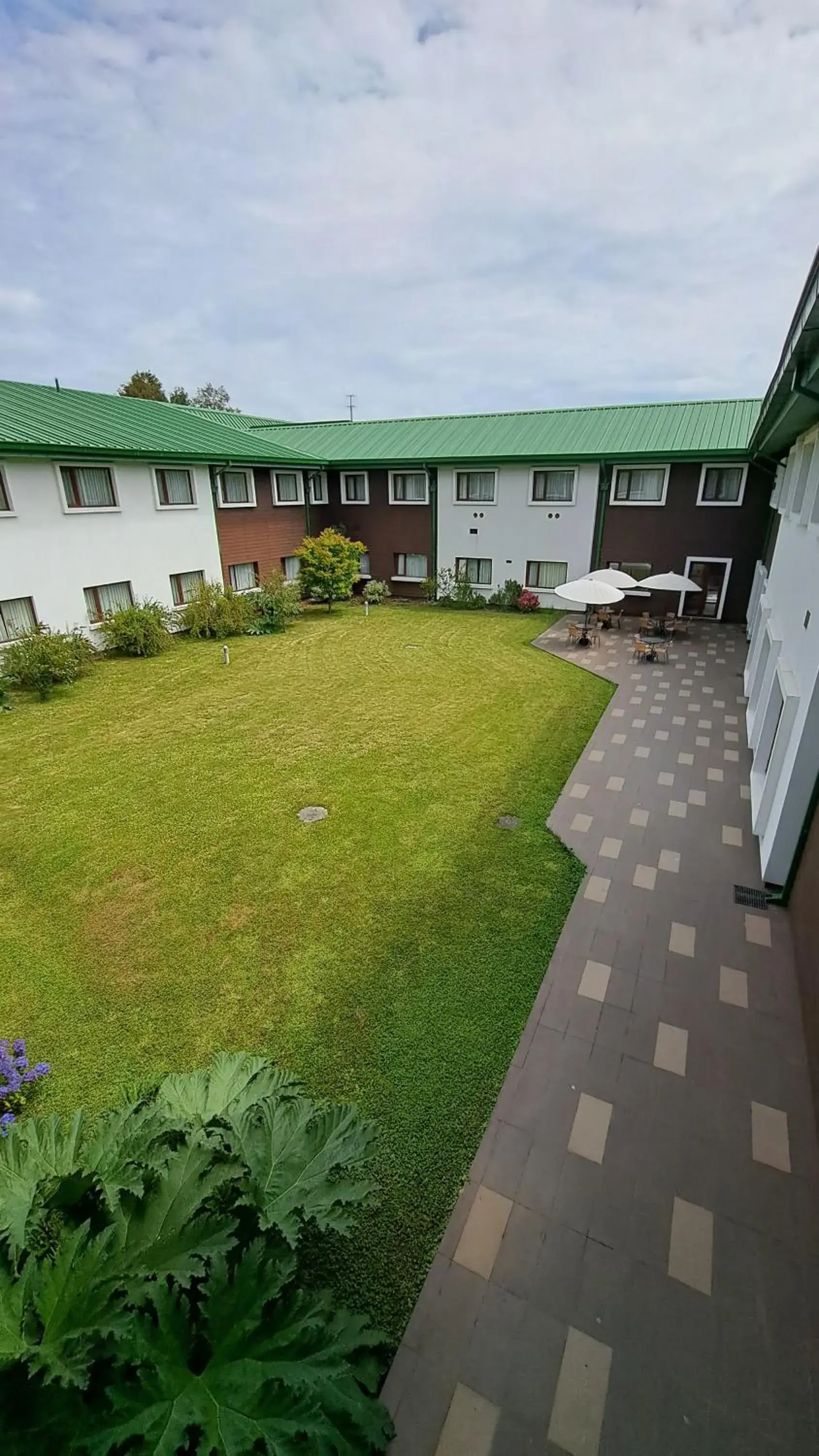 Garden, Property Building in Hotel Diego de Almagro Osorno