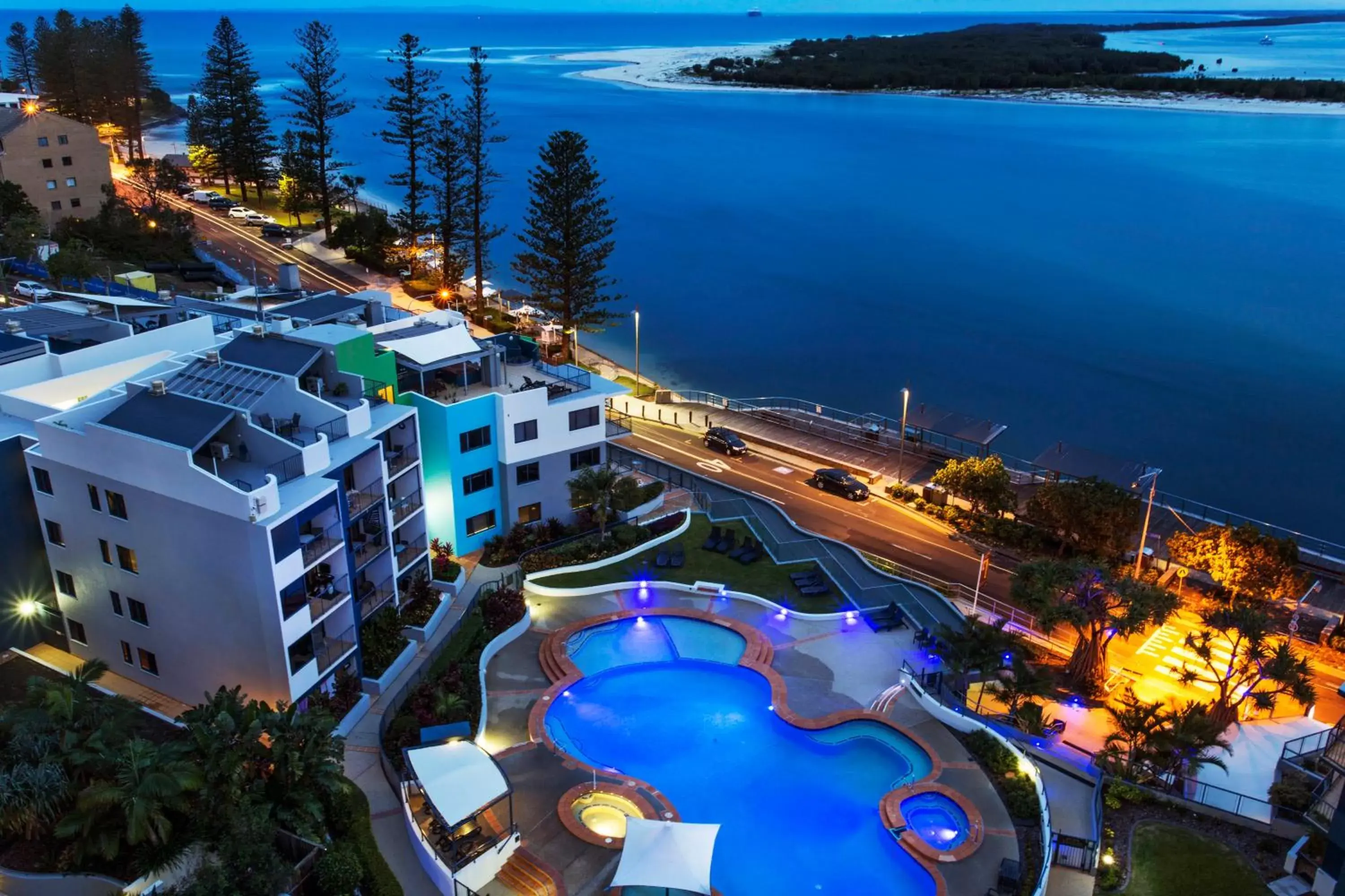 Swimming pool, Pool View in BreakFree Grand Pacific