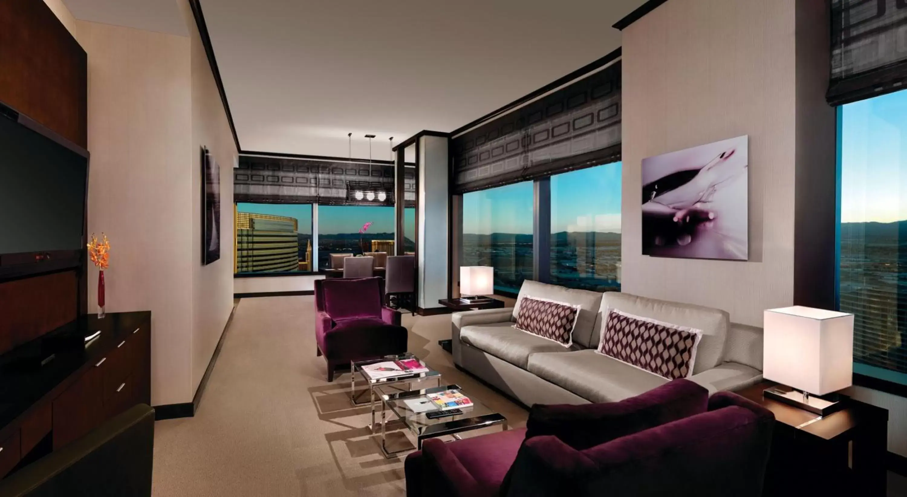 Photo of the whole room in Vdara Hotel & Spa at ARIA Las Vegas