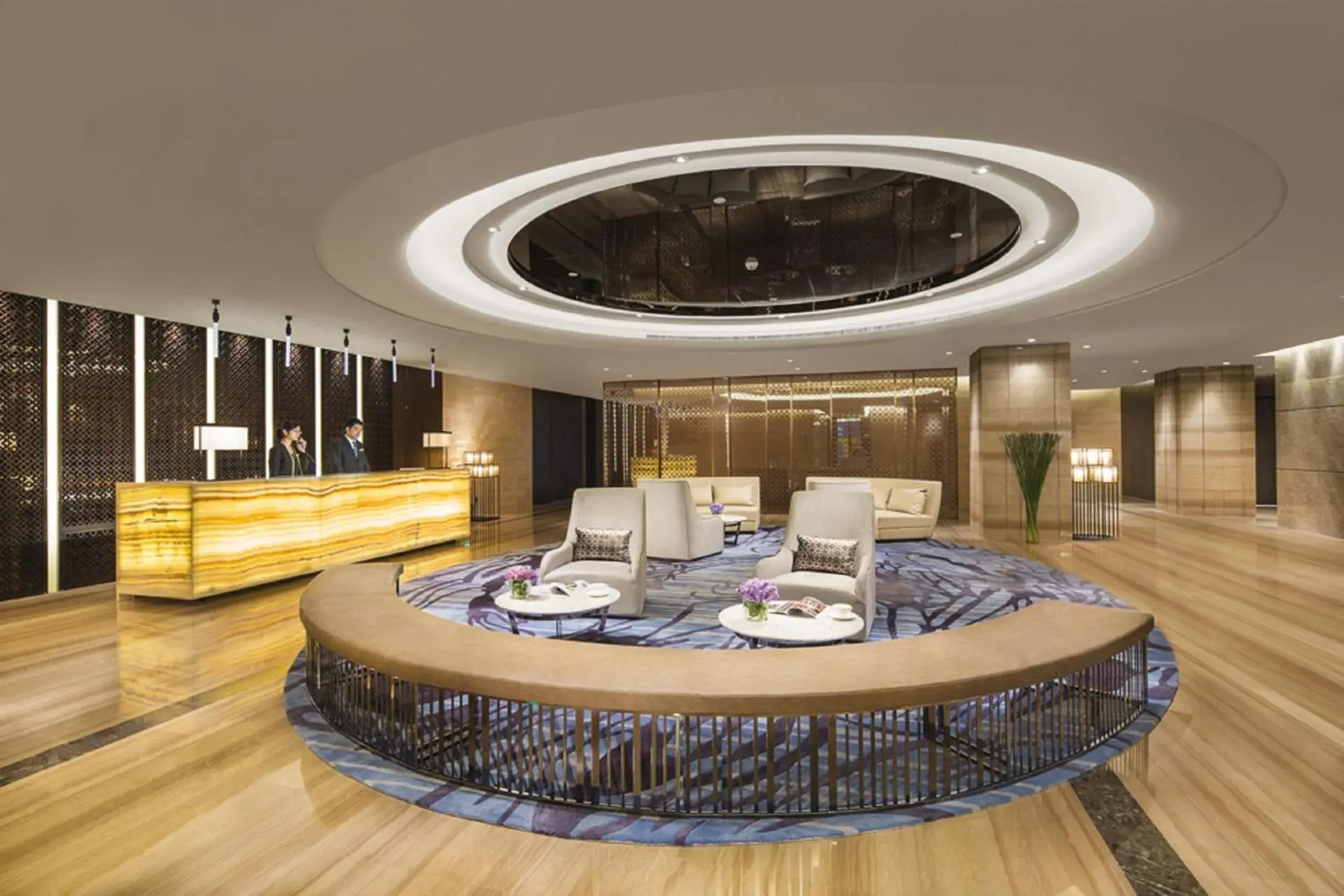 Lobby or reception, Restaurant/Places to Eat in Ascott Heng Shan Road