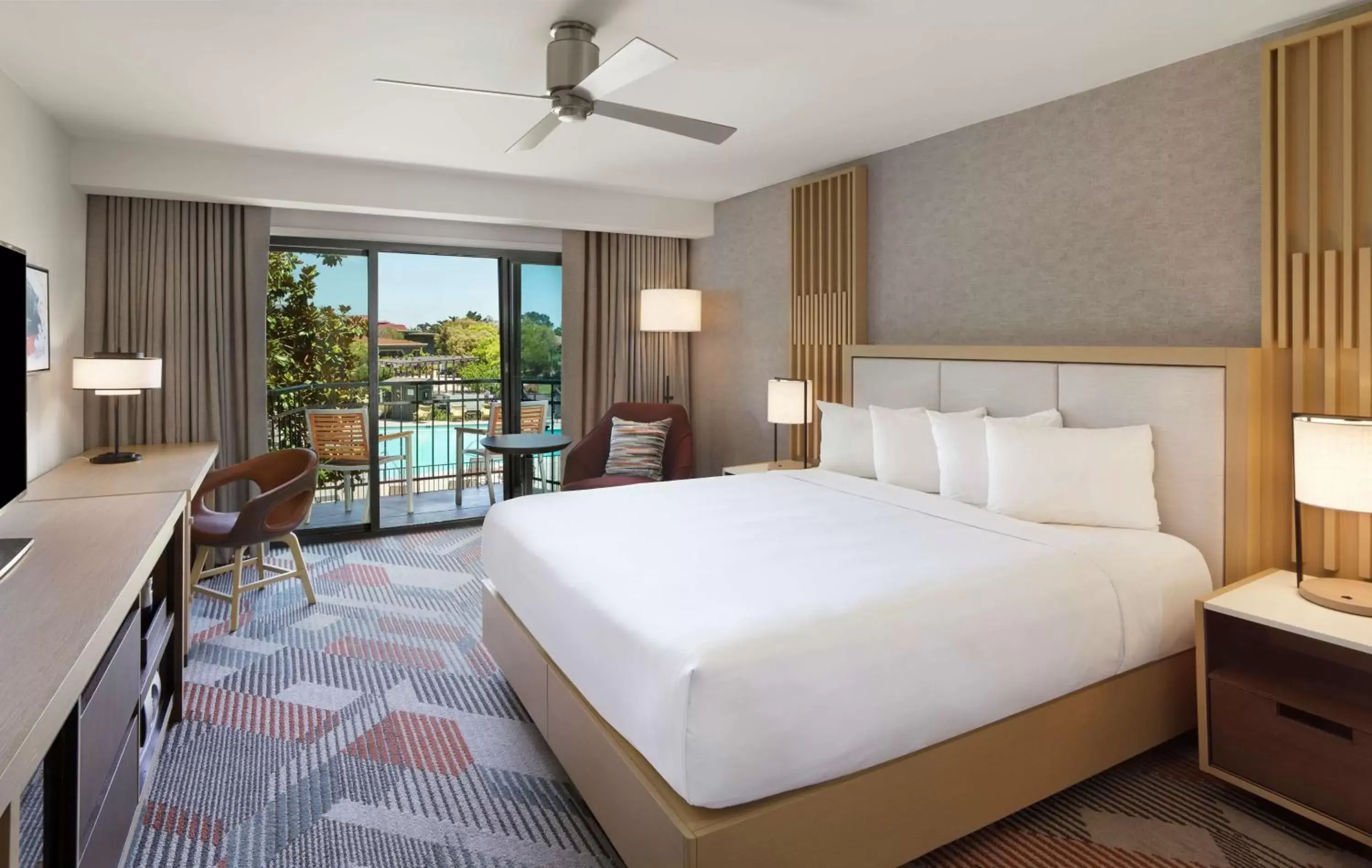 Bedroom in Hyatt Regency Monterey Hotel and Spa