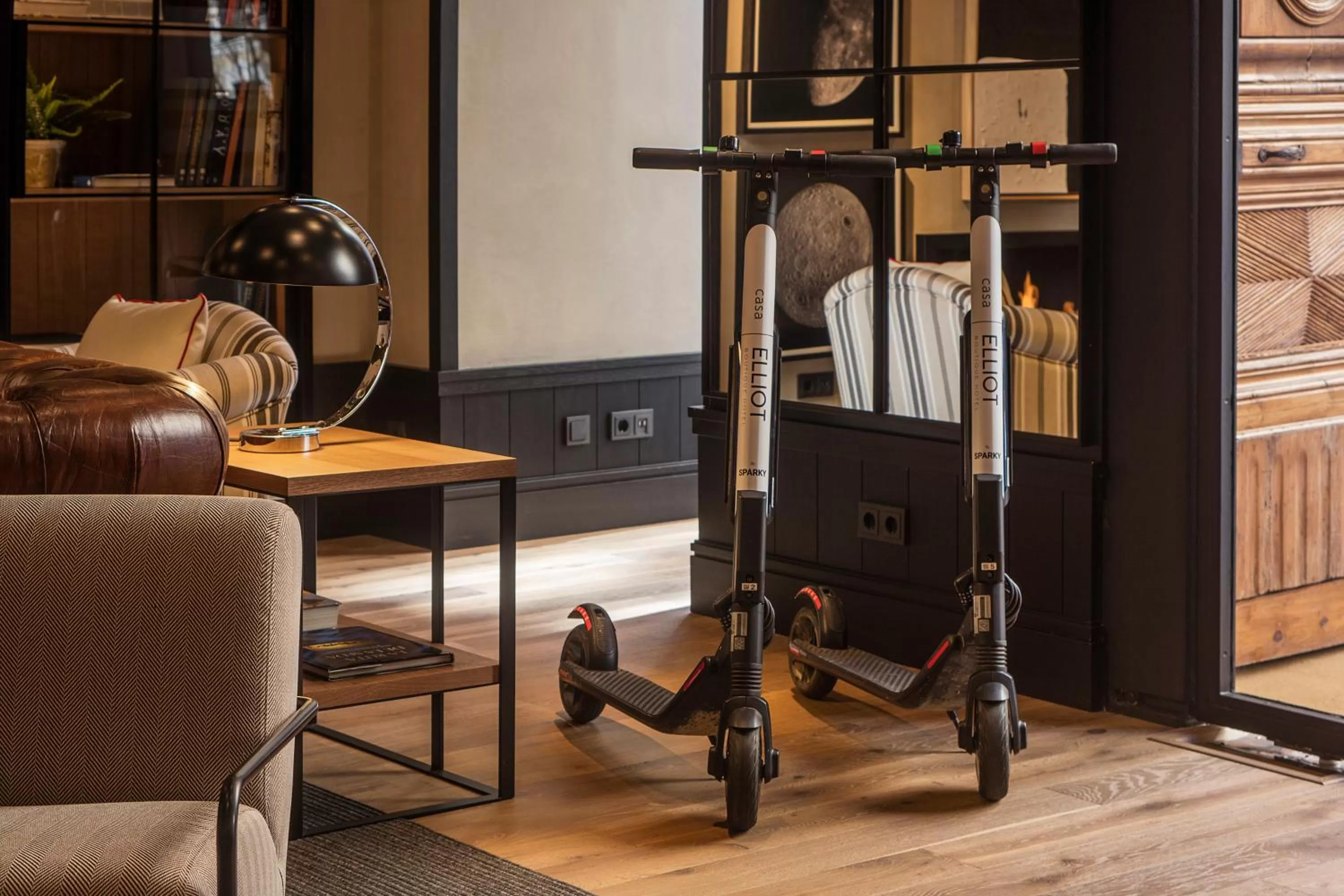 Living room in Casa Elliot Hotel