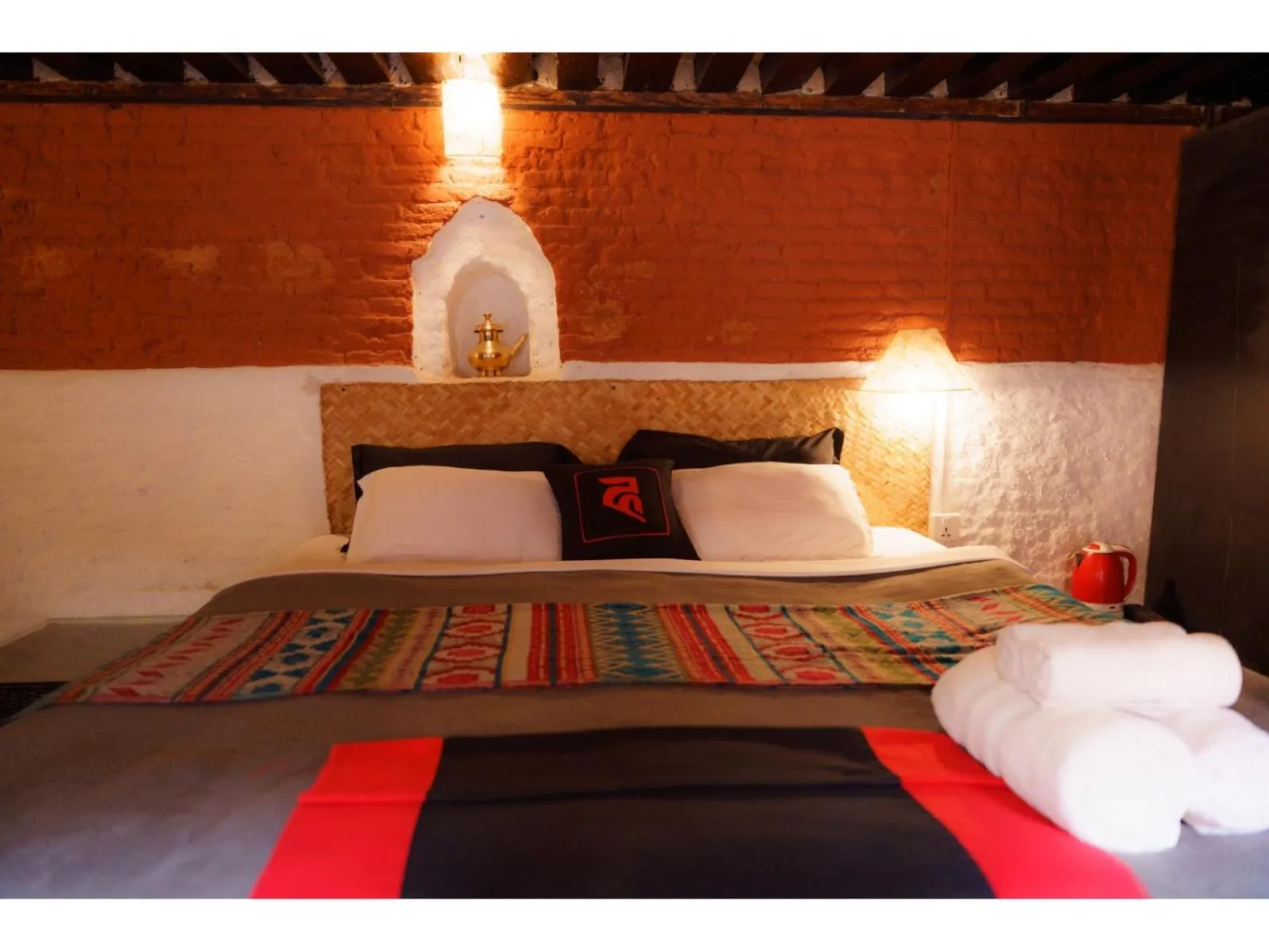 Bed in Hira Guest House