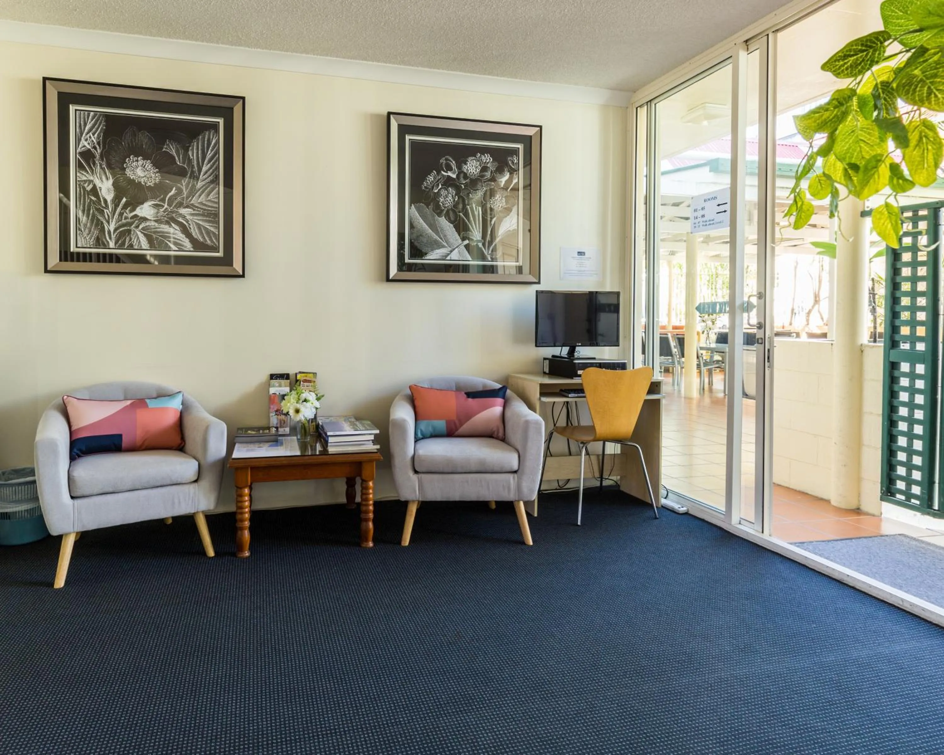 Lobby or reception in Toowong Central Motel Apartments