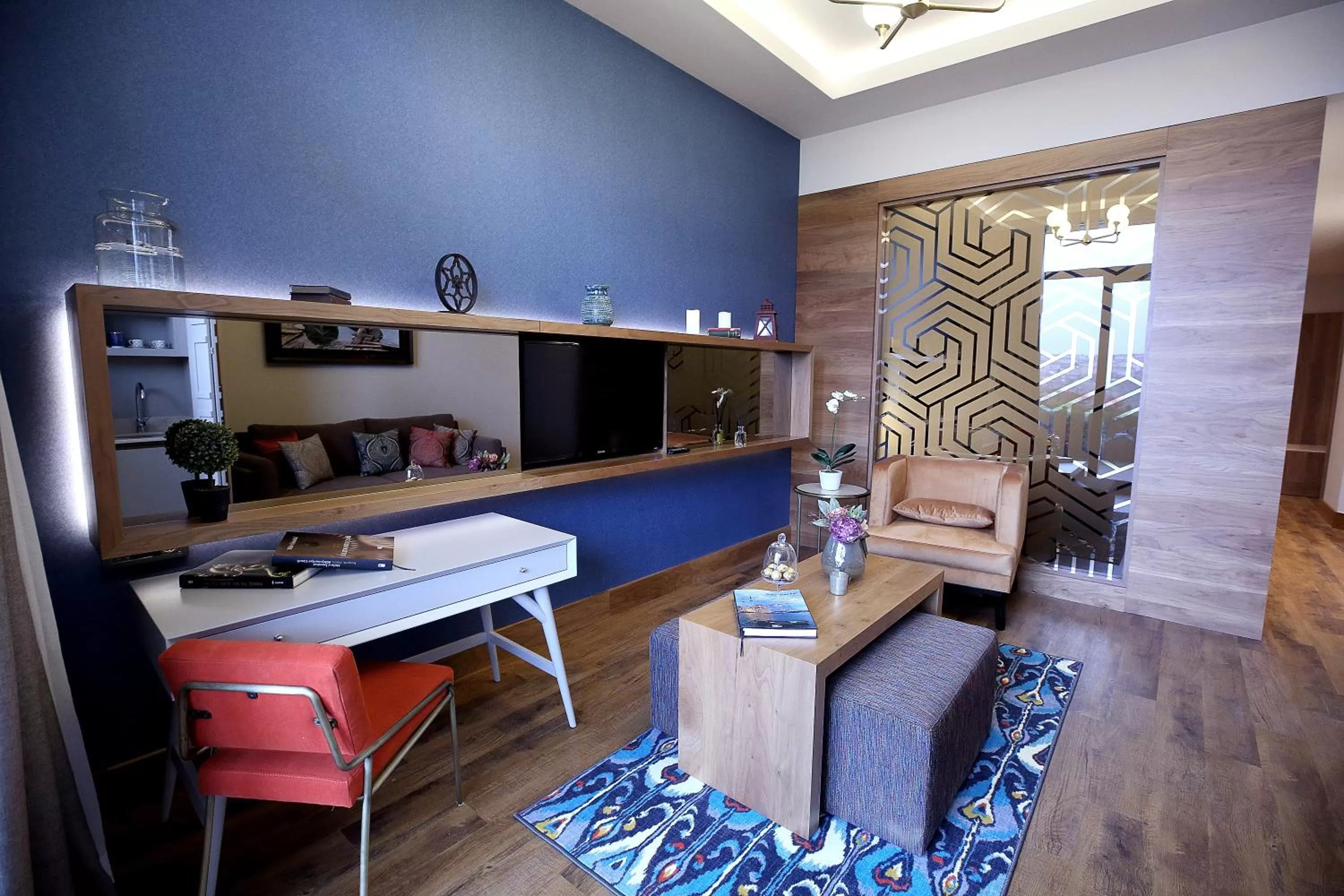 Living room in Vialand Palace Hotel