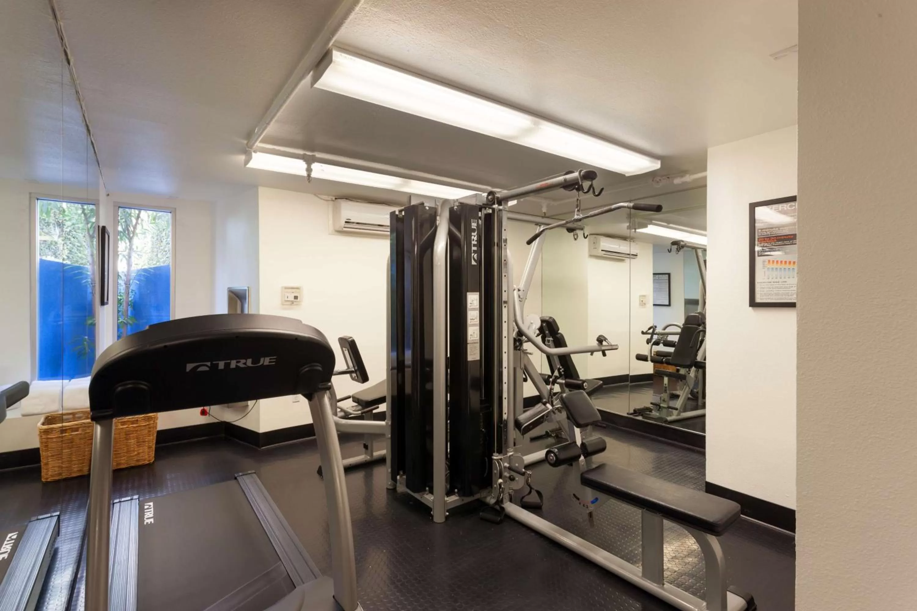 Fitness centre/facilities in Ramada Plaza by Wyndham West Hollywood Hotel & Suites