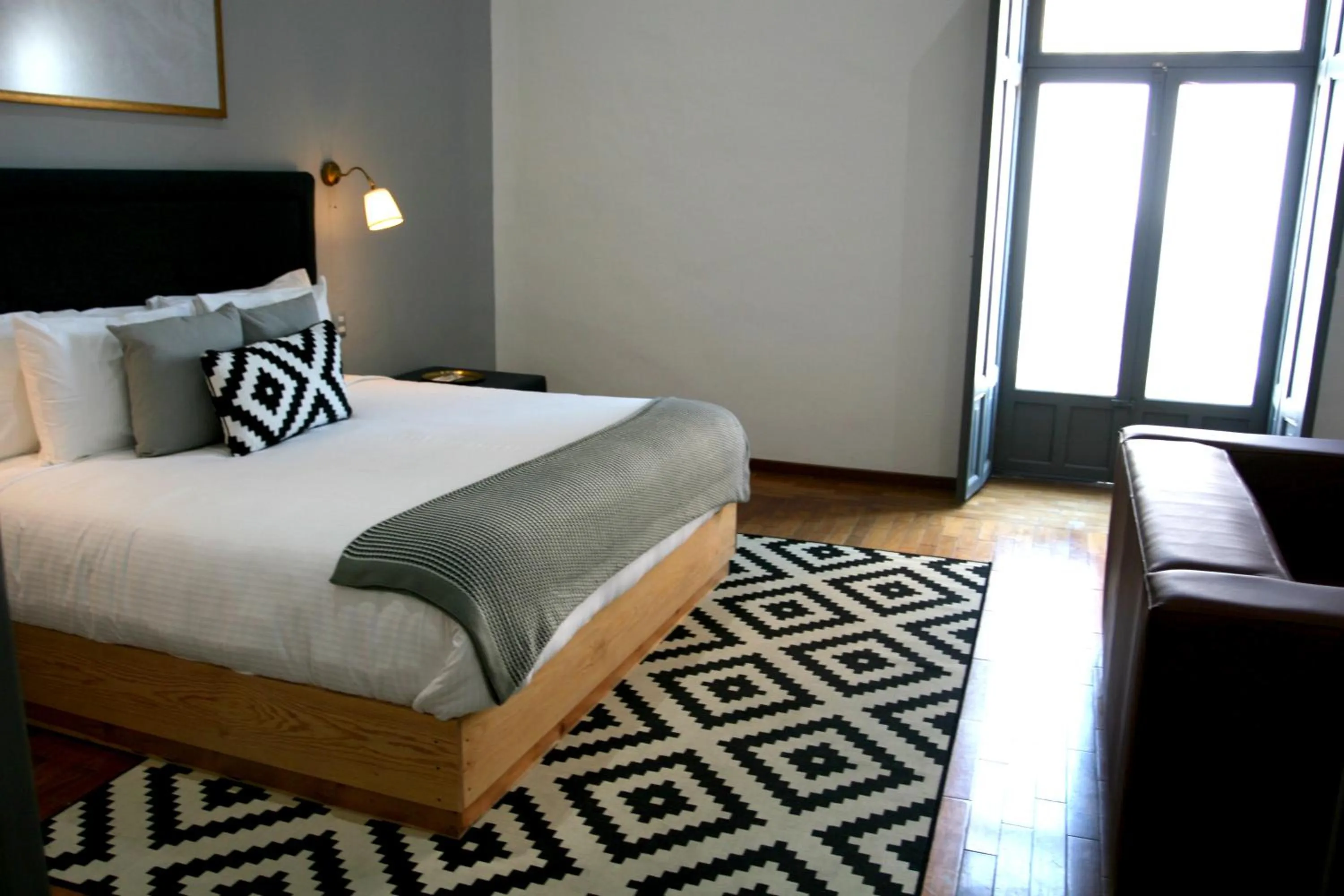 Decorative detail, Bed in Markee Hotel Boutique