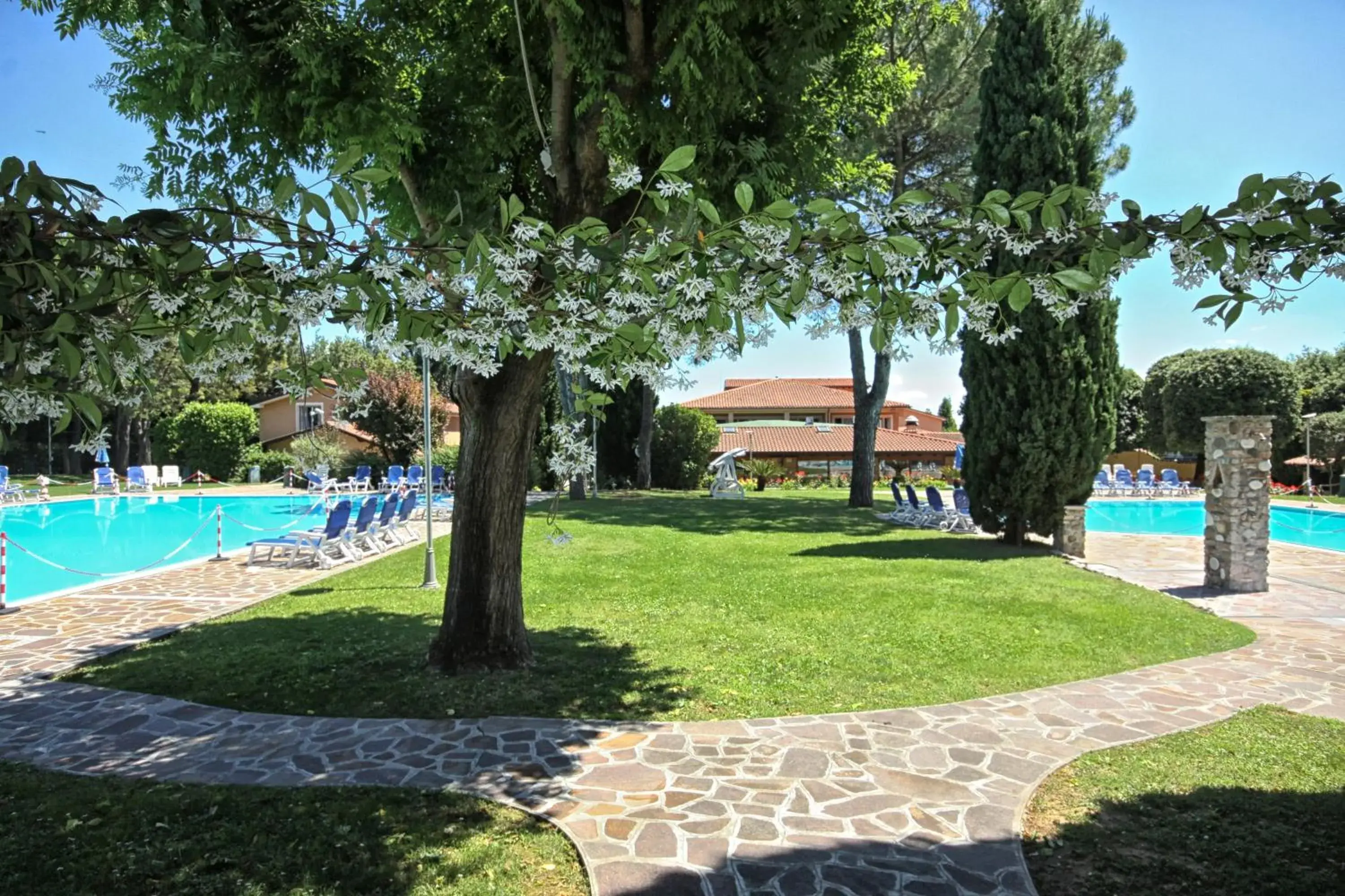 Property building, Swimming Pool in West Garda Hotel