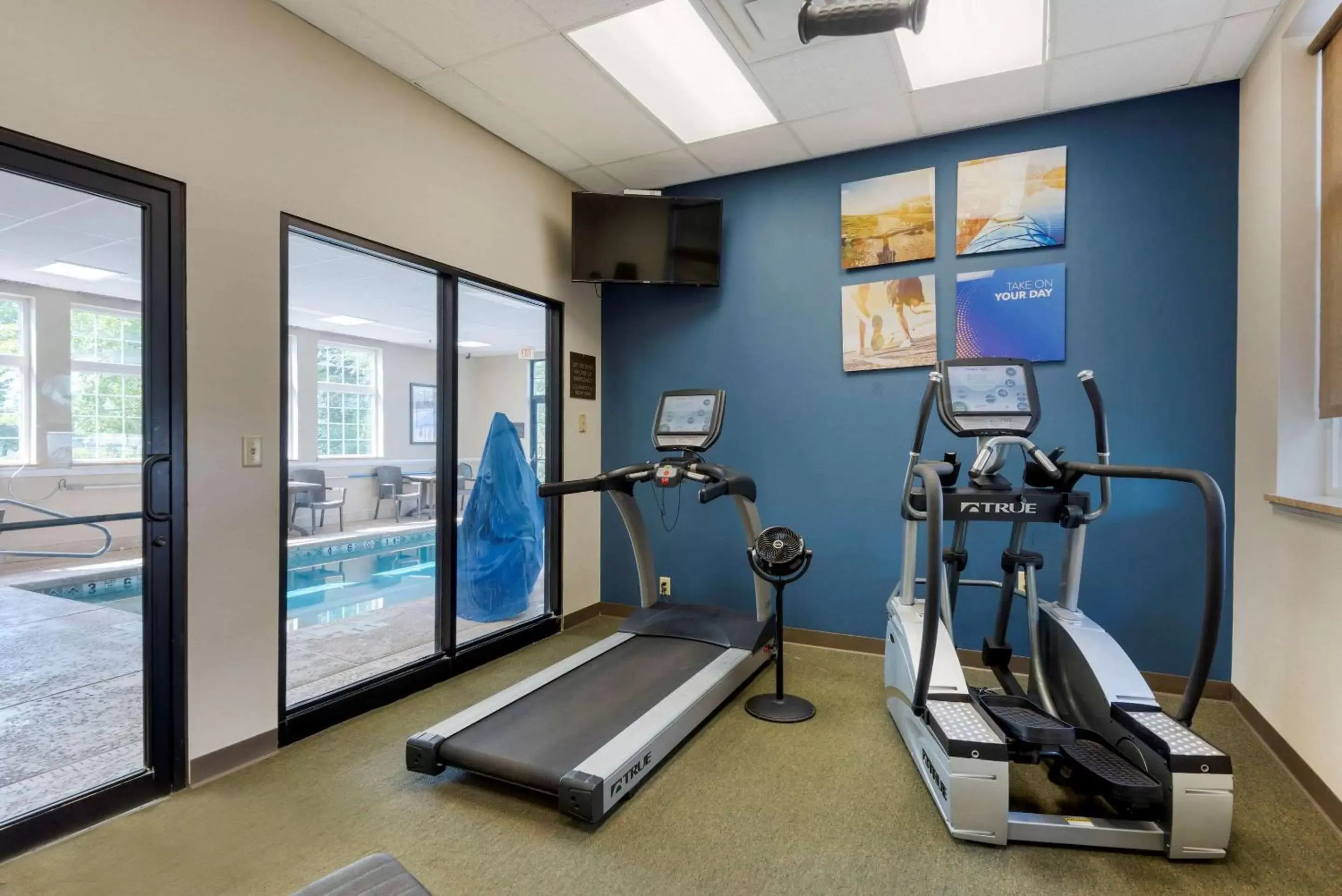 Fitness centre/facilities, Fitness Center/Facilities in Comfort Inn University