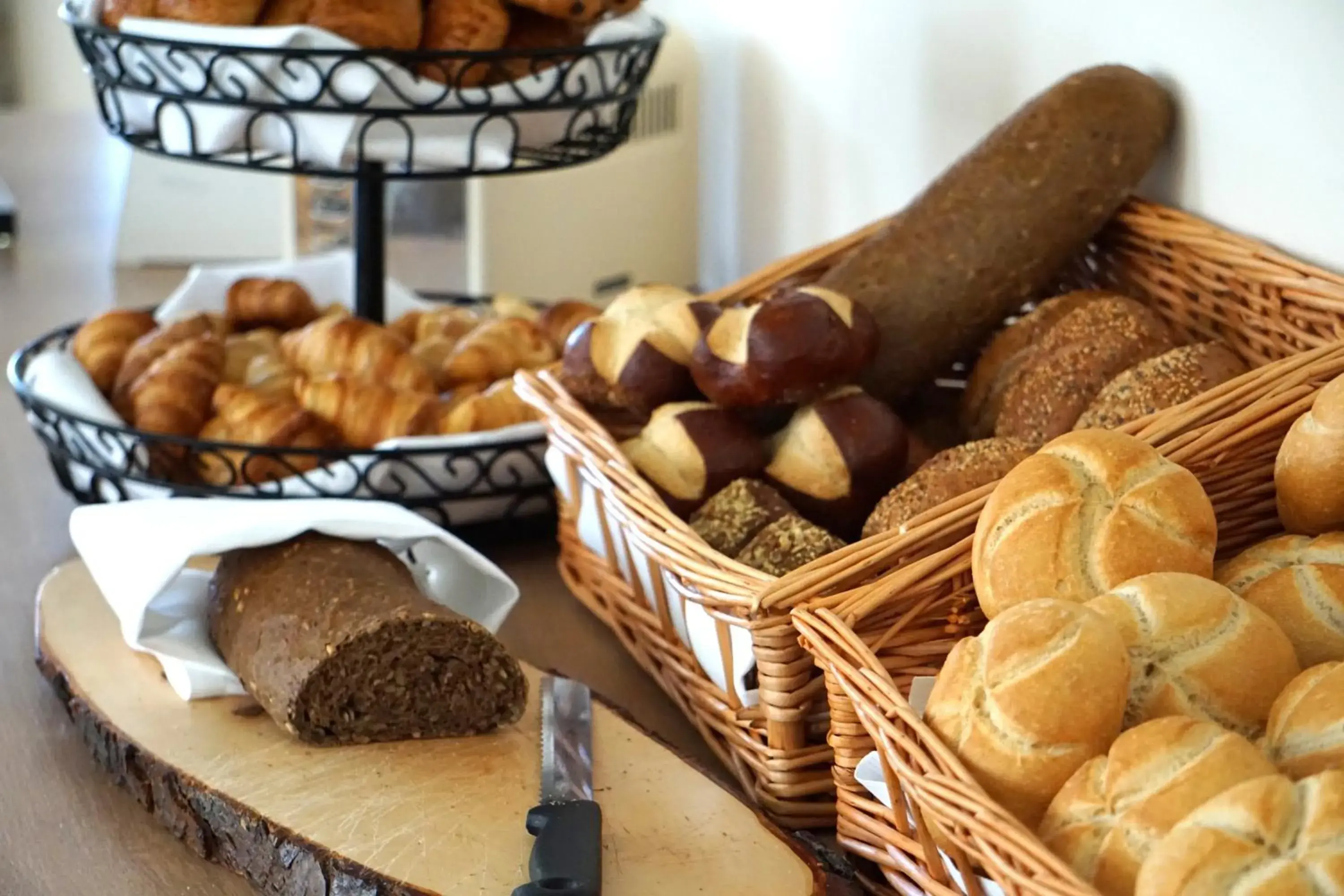 Buffet breakfast, Breakfast in Hotel Westbahn